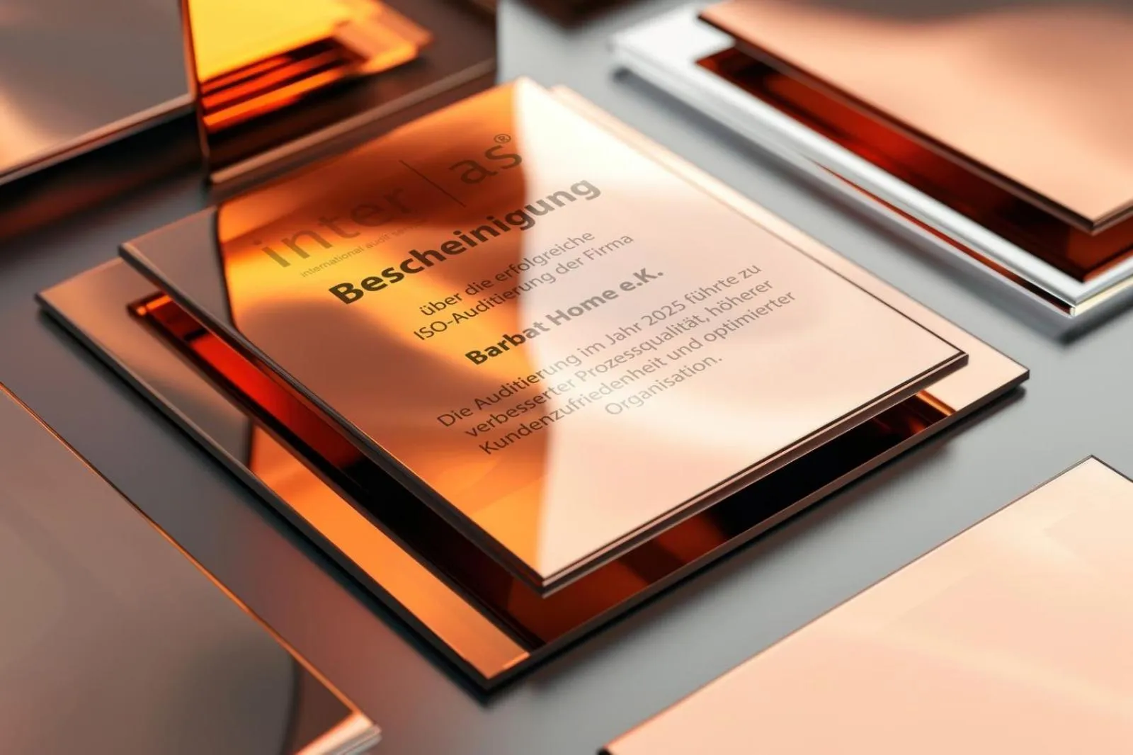 Certificate/Award in Ferienwohnung im Hamburger Straße-4