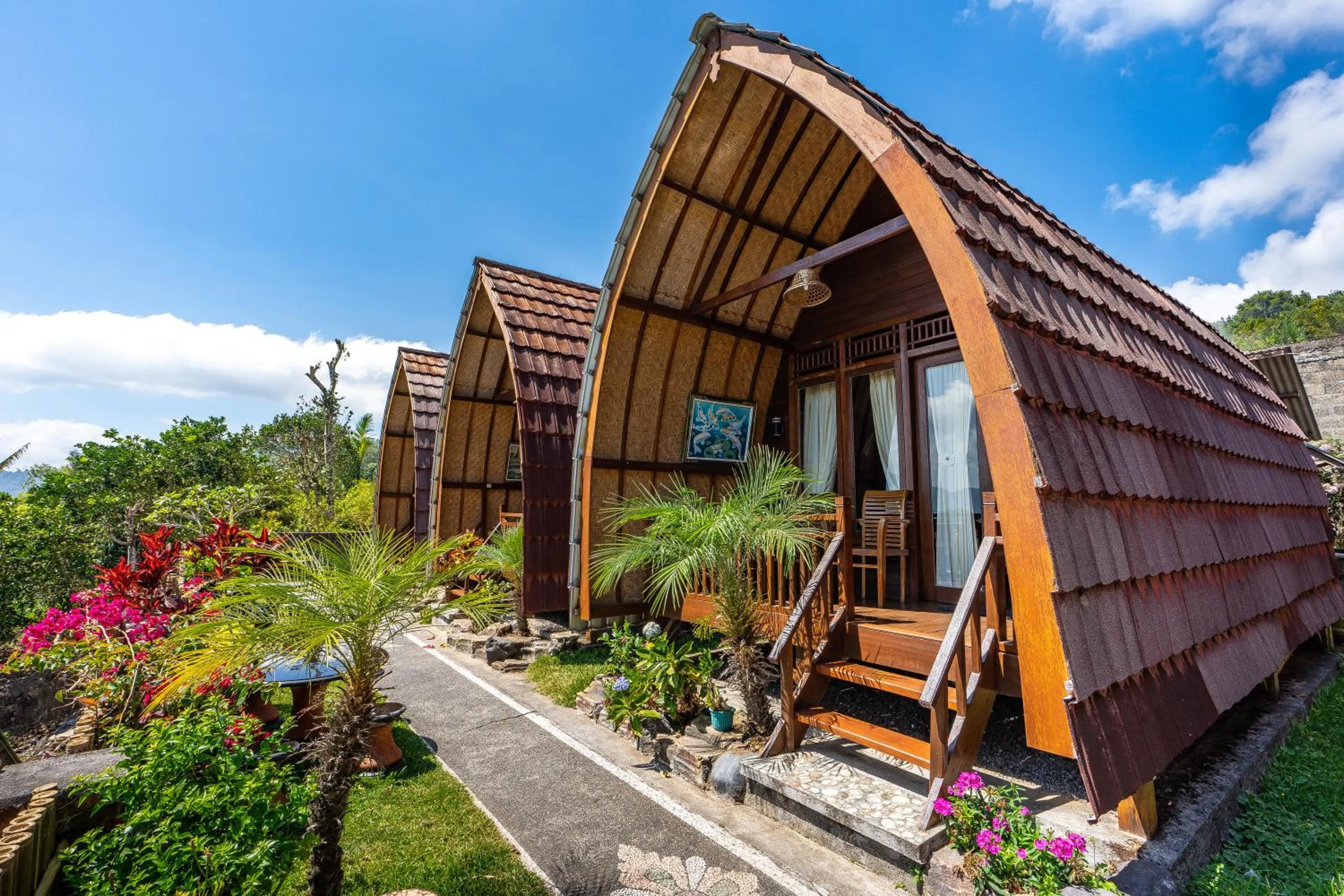 Property building in Tiing Bali Guest House Kintamani