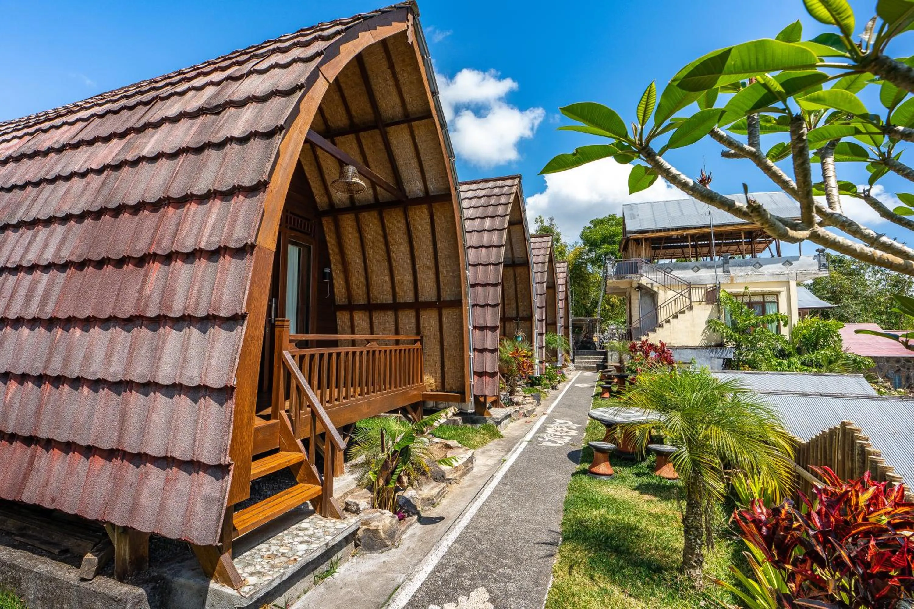 Property building in Tiing Bali Guest House Kintamani