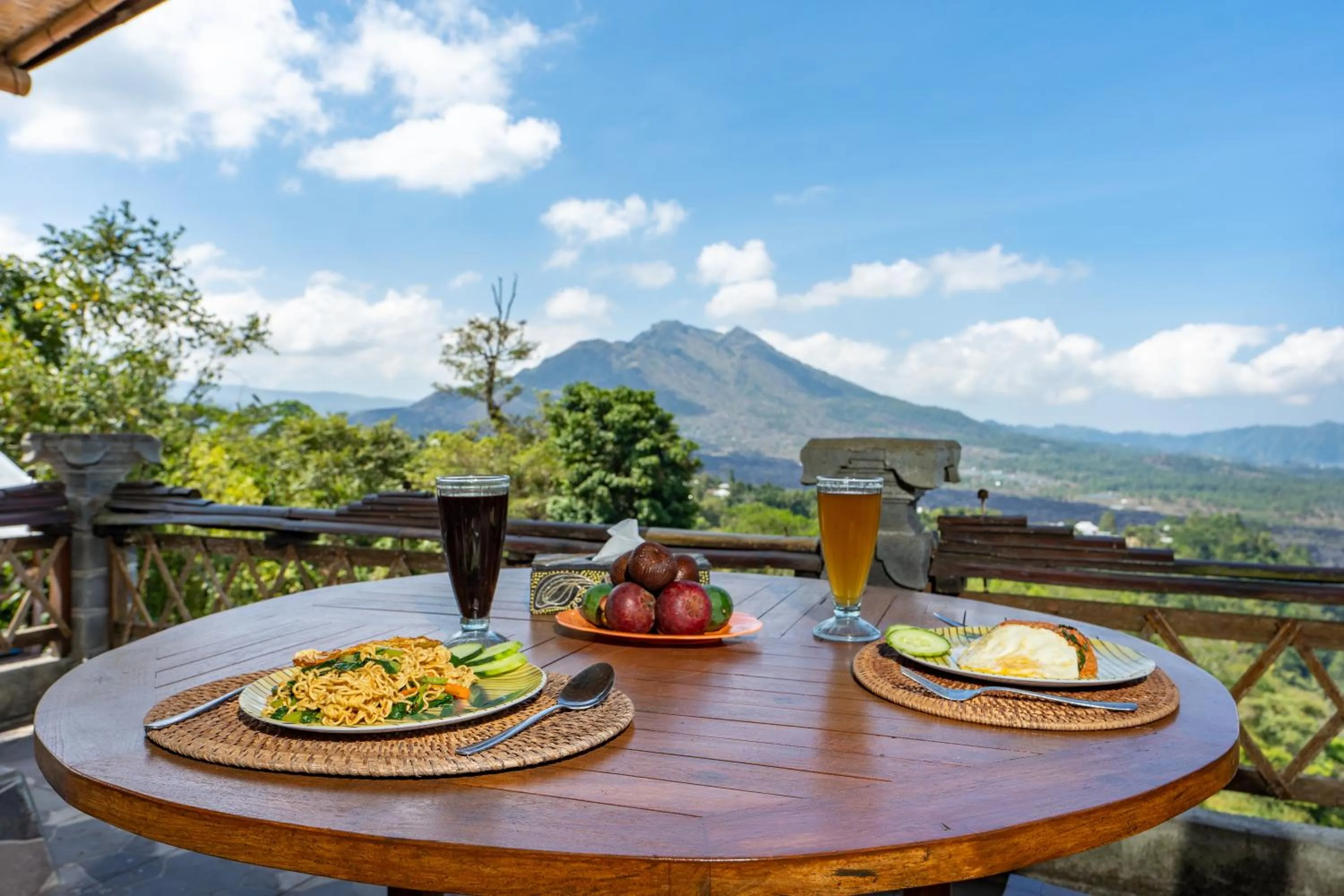Breakfast in Tiing Bali Guest House Kintamani