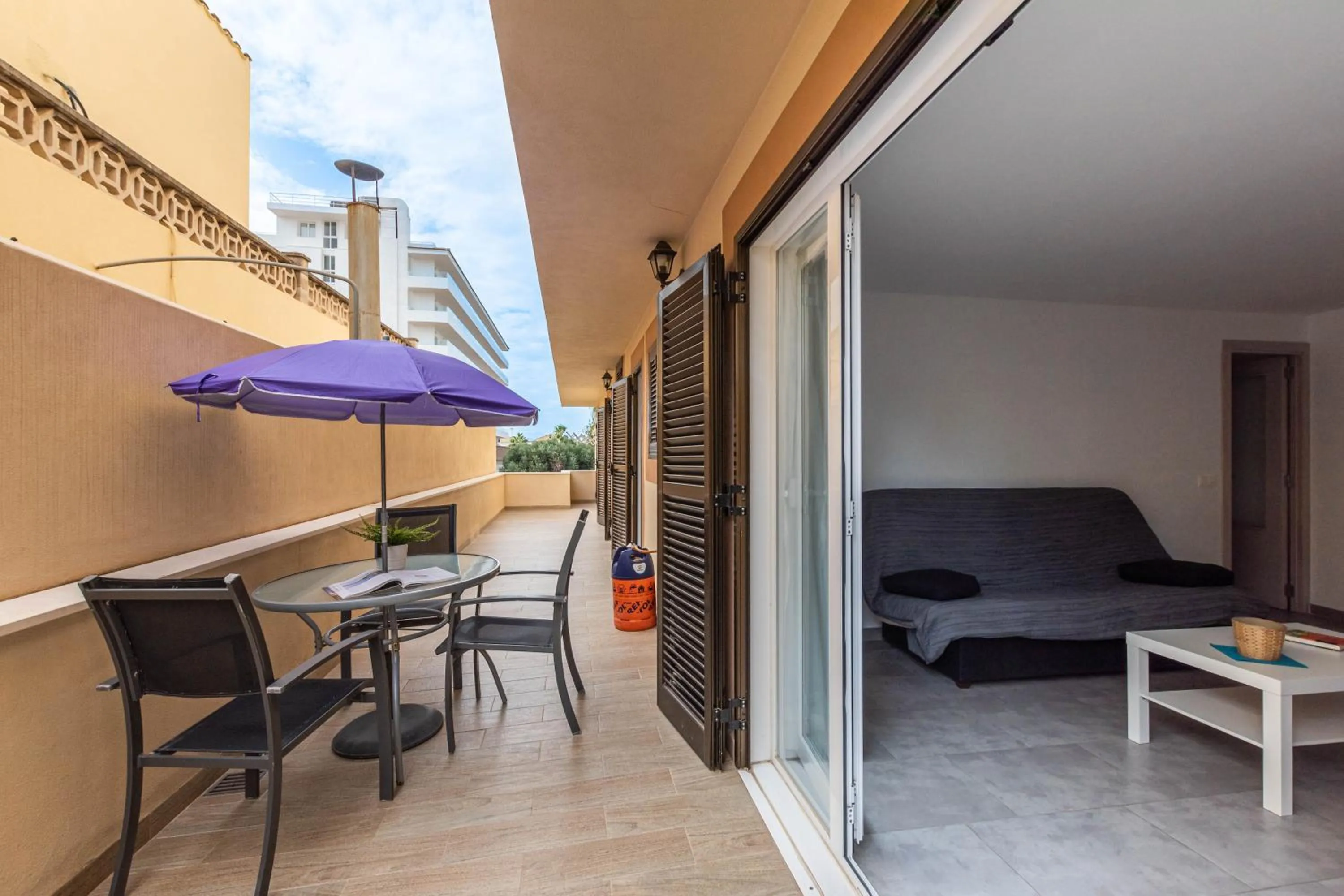 Balcony/Terrace in Acapulco Apartments