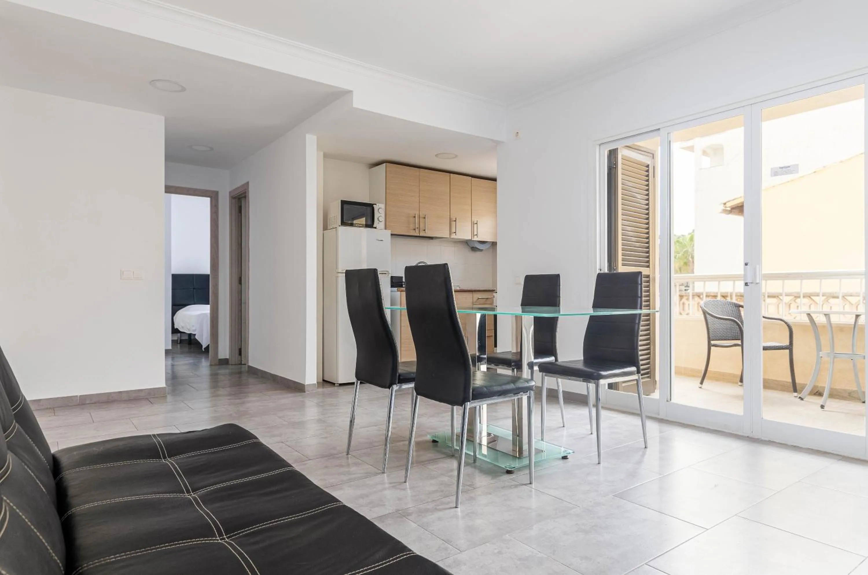 Living room in Acapulco Apartments
