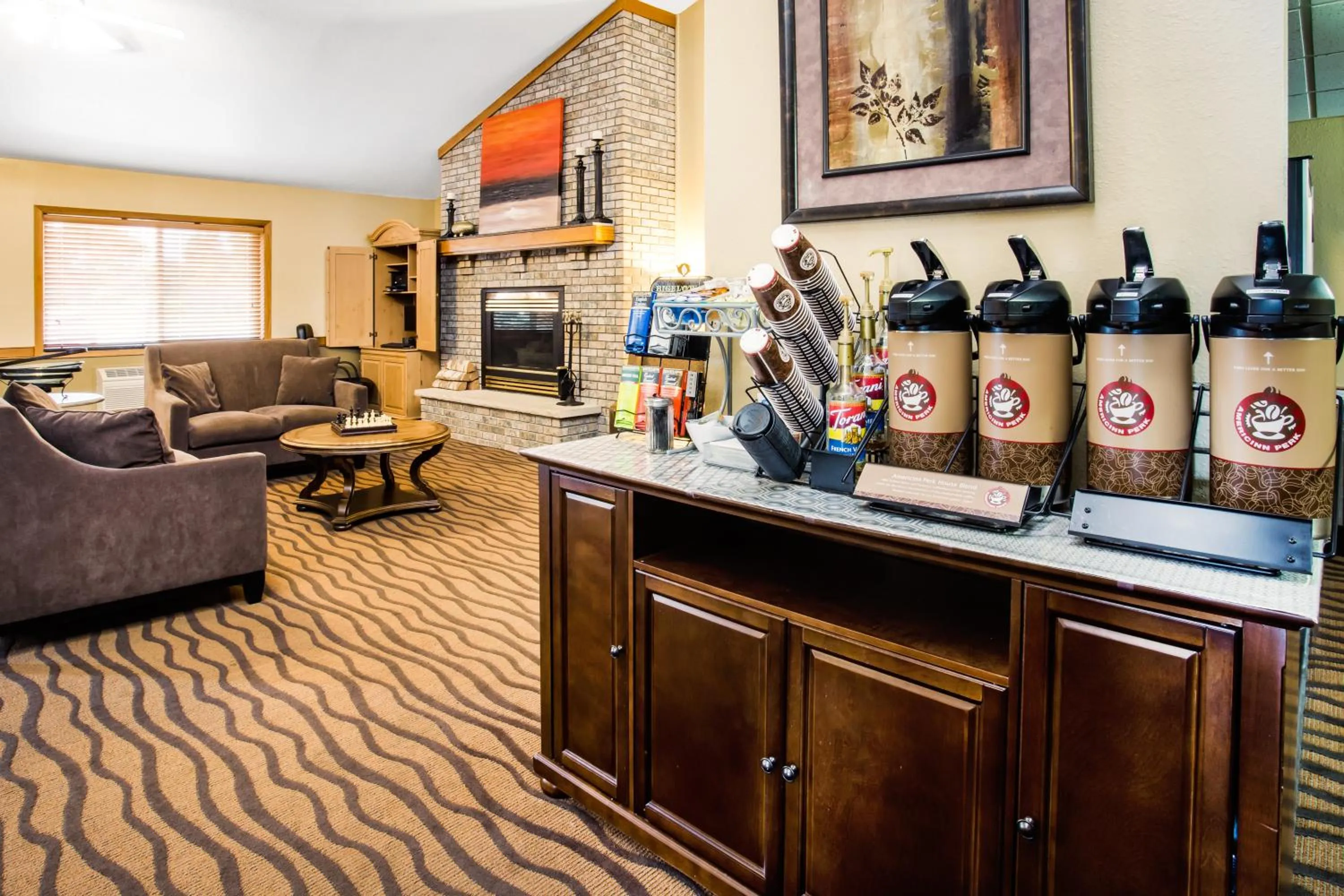 Coffee/tea facilities in AmericInn by Wyndham Menomonie