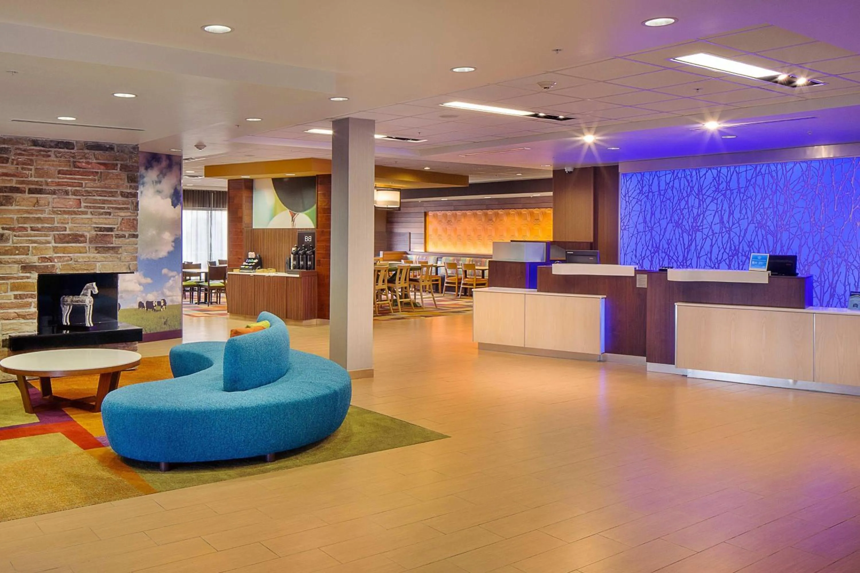 Lobby or reception in Fairfield Inn and Suites by Marriott Monaca