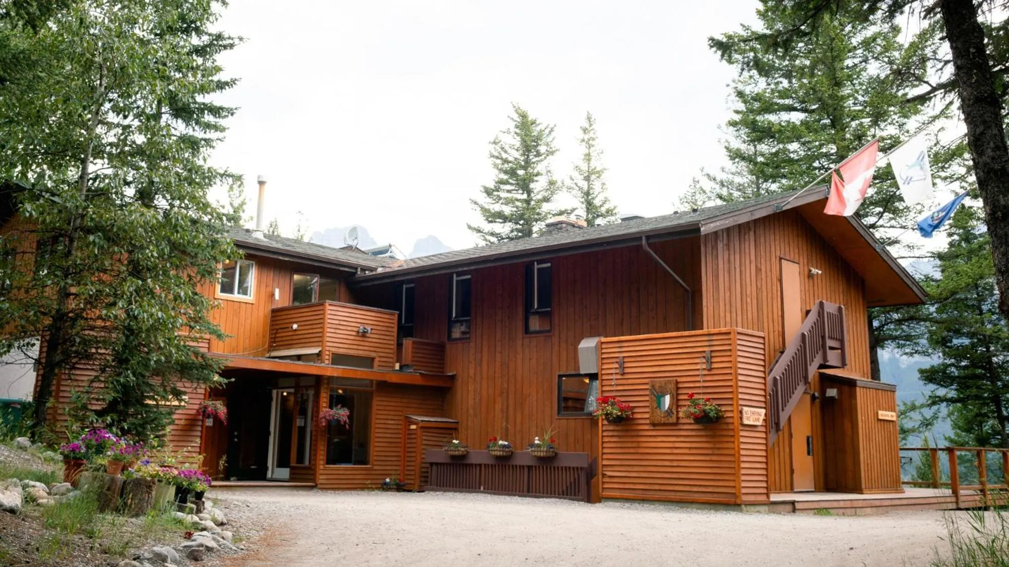 Natural landscape in Canmore Alpine Hostel - Alpine Club of Canada