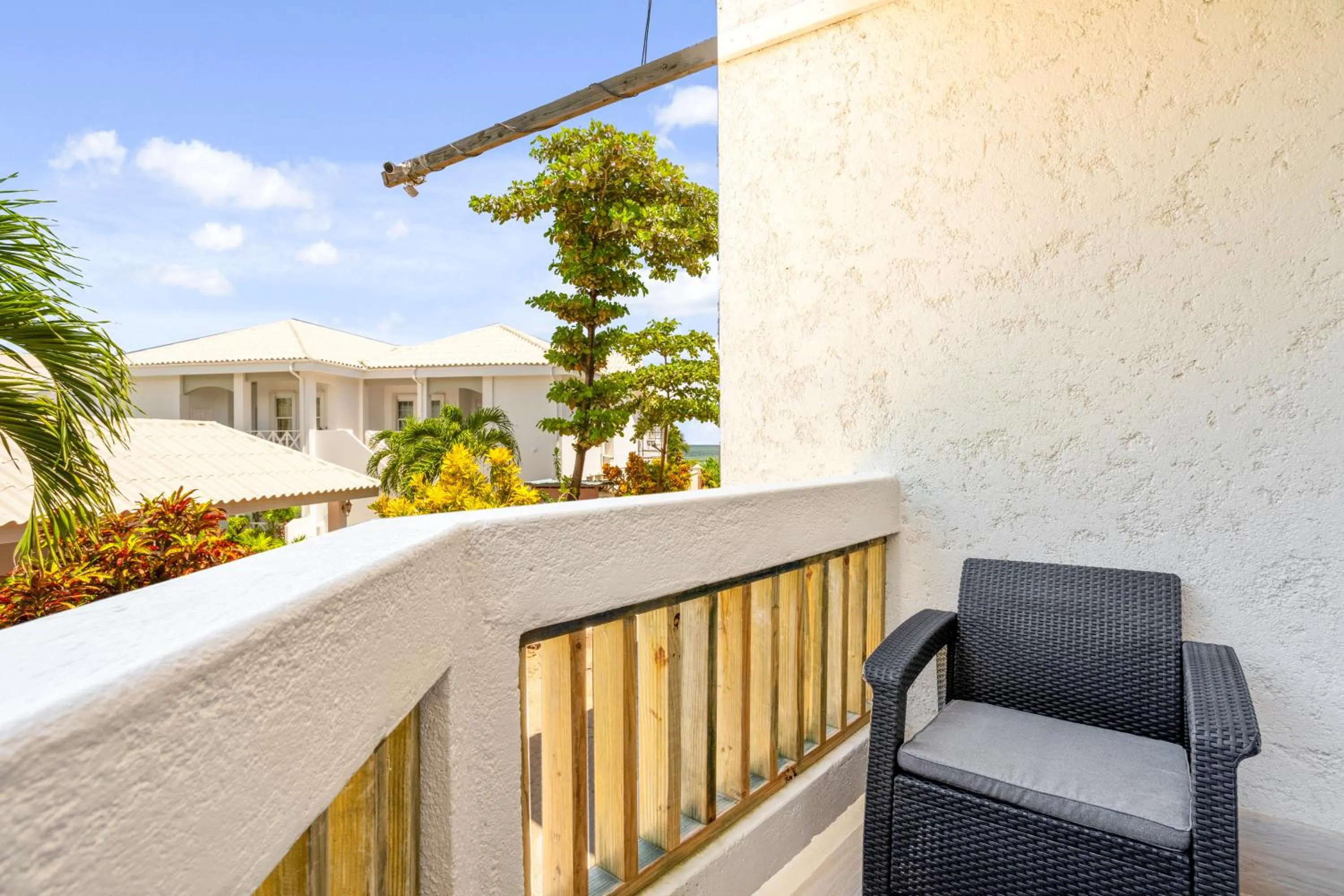 Balcony/Terrace in Bananas On The Beach