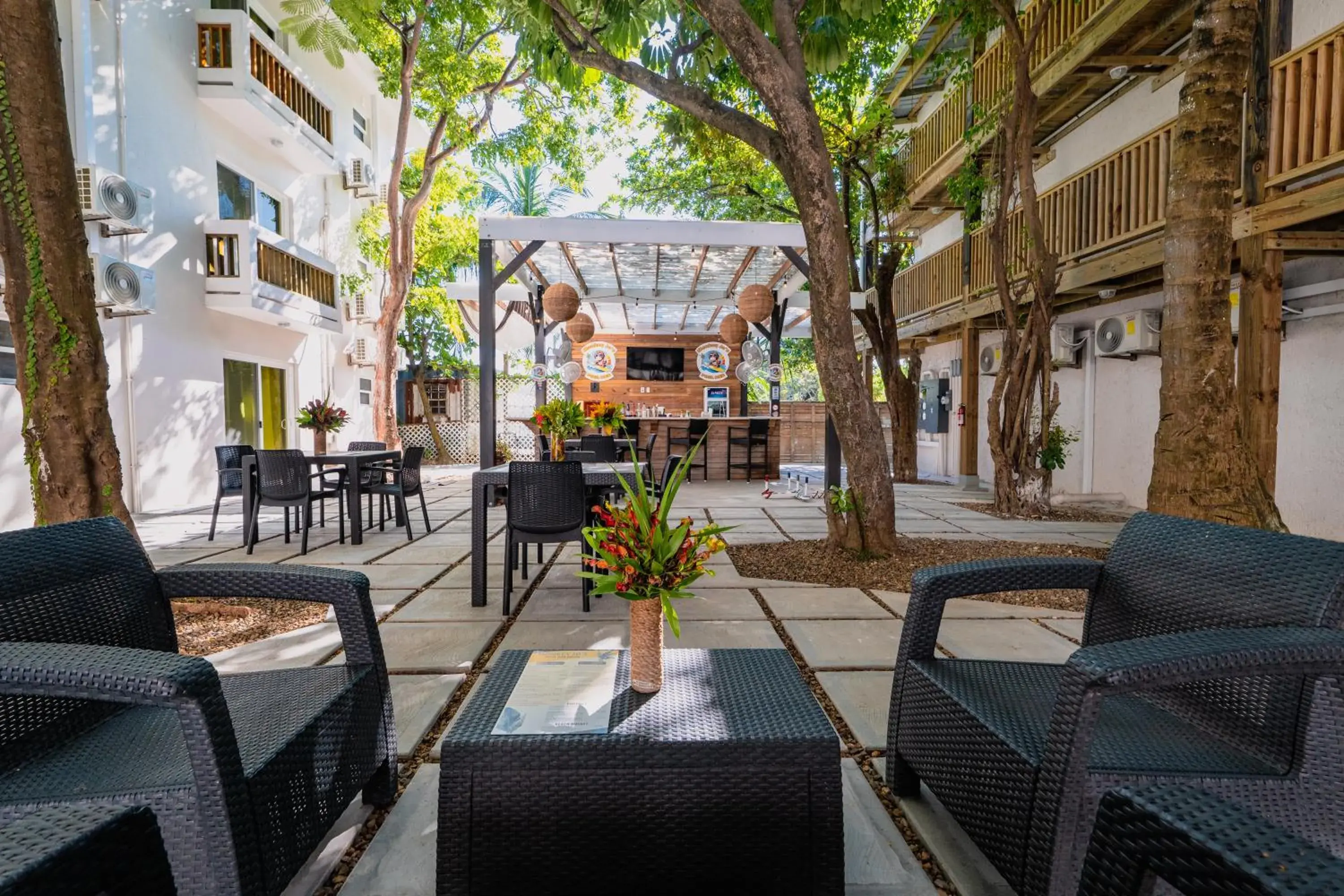 Lounge or bar in Bananas On The Beach Lounge or bar in Bananas On The Beach