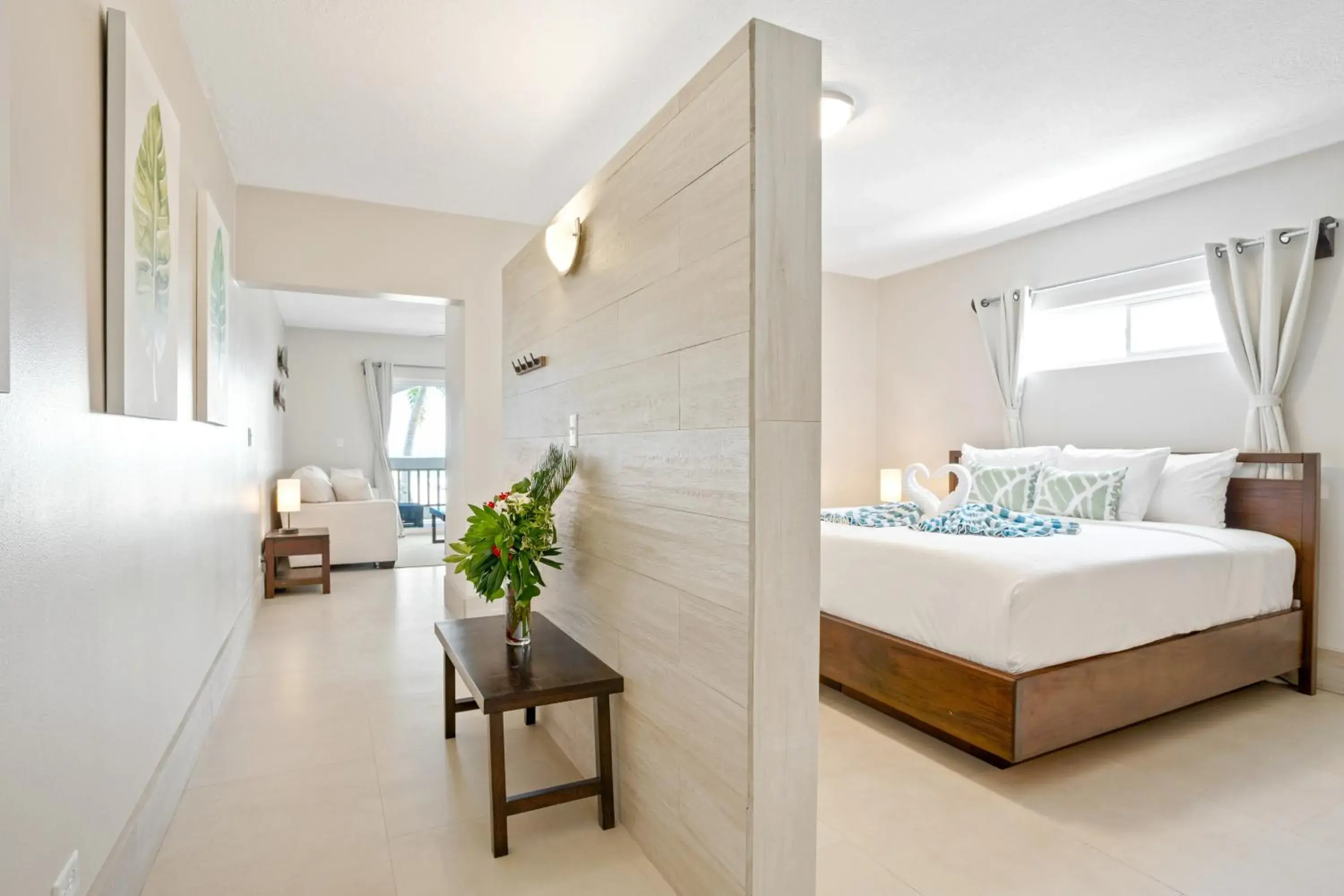 View (from property/room), Bed in Bananas On The Beach View (from property/room), Bed in Bananas On The Beach