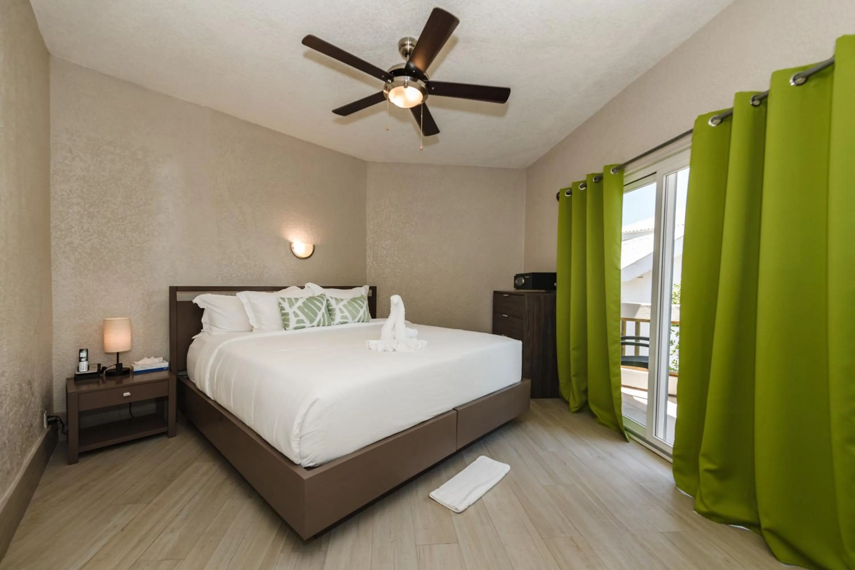 Bed in Bananas On The Beach