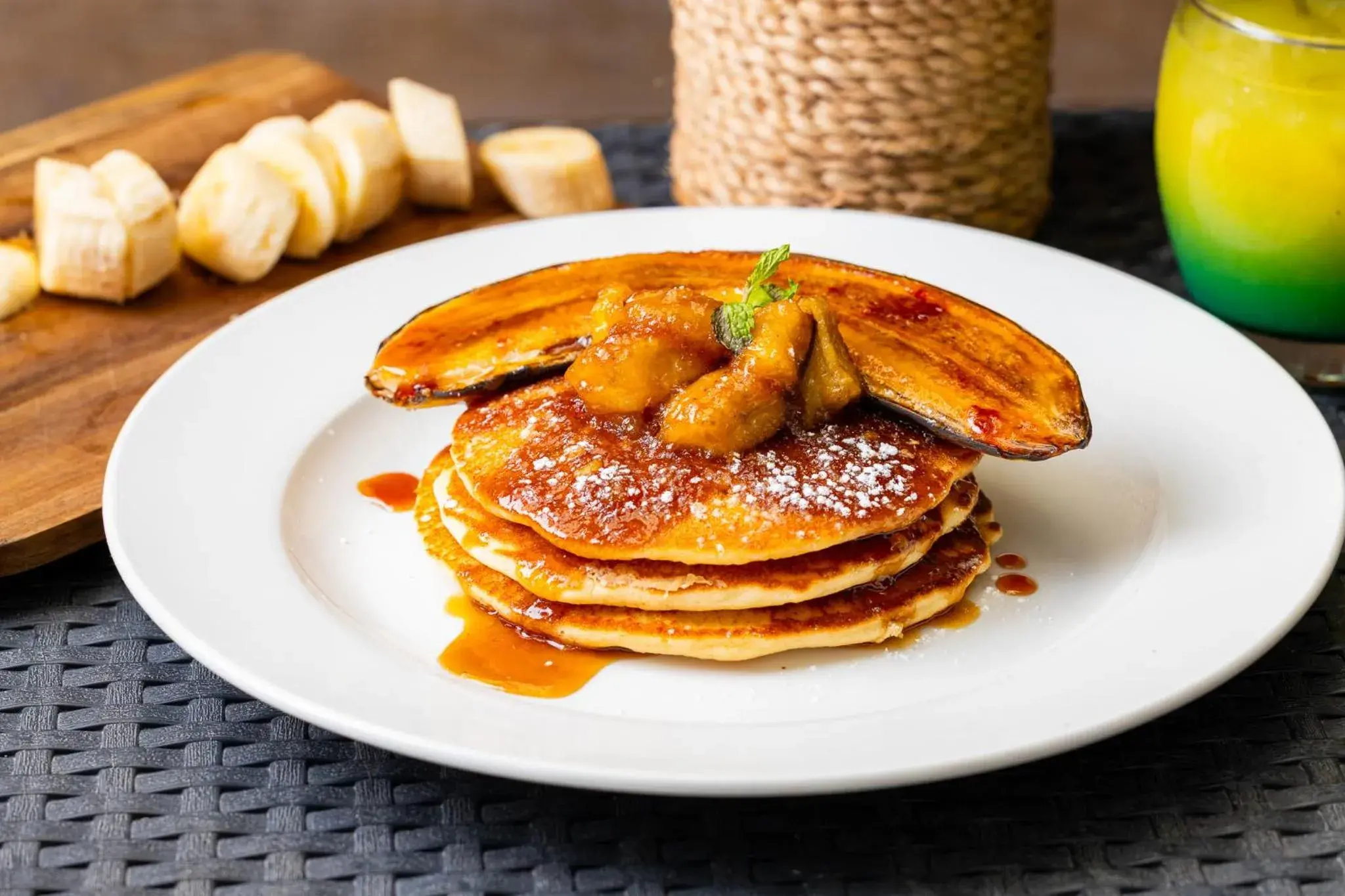 Food in Bananas On The Beach Food in Bananas On The Beach