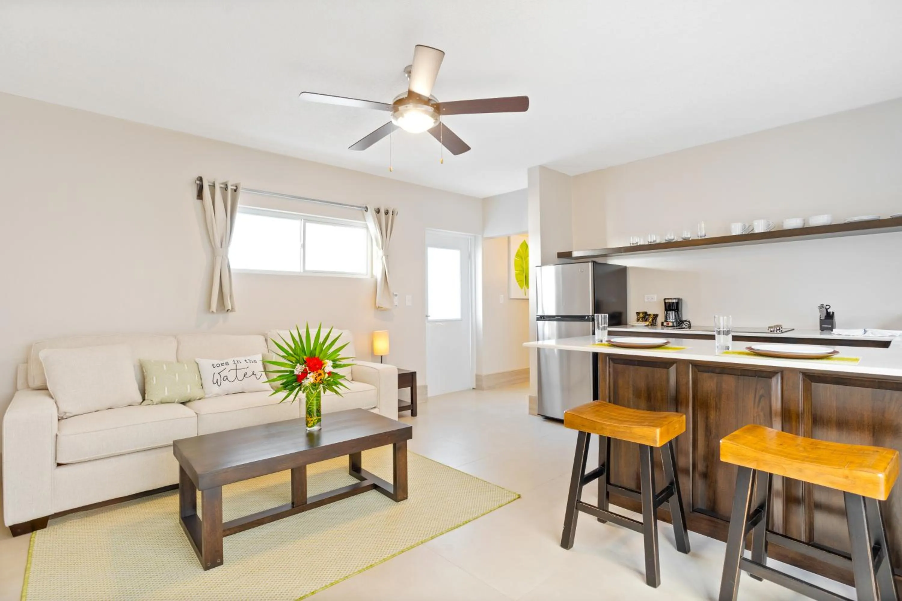 Balcony/Terrace in Bananas On The Beach