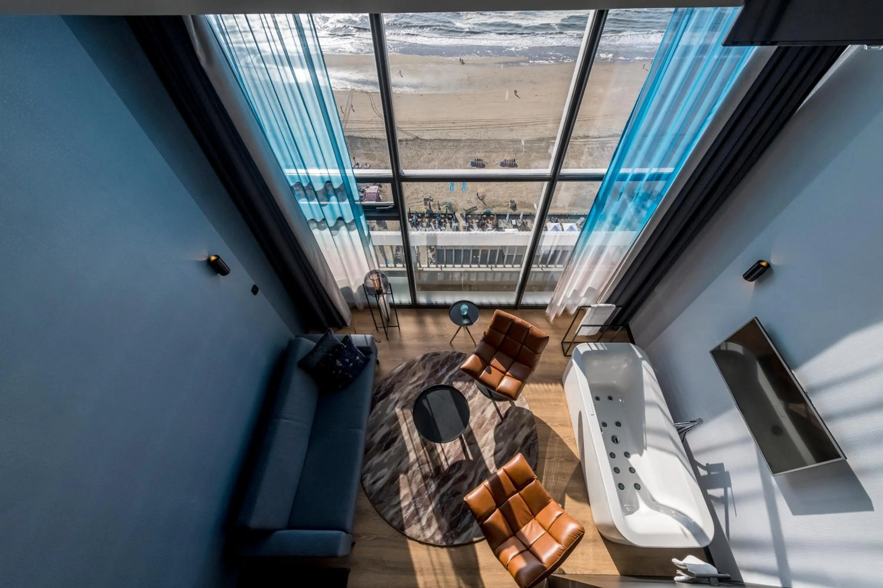 Living room in Palace Hotel Zandvoort