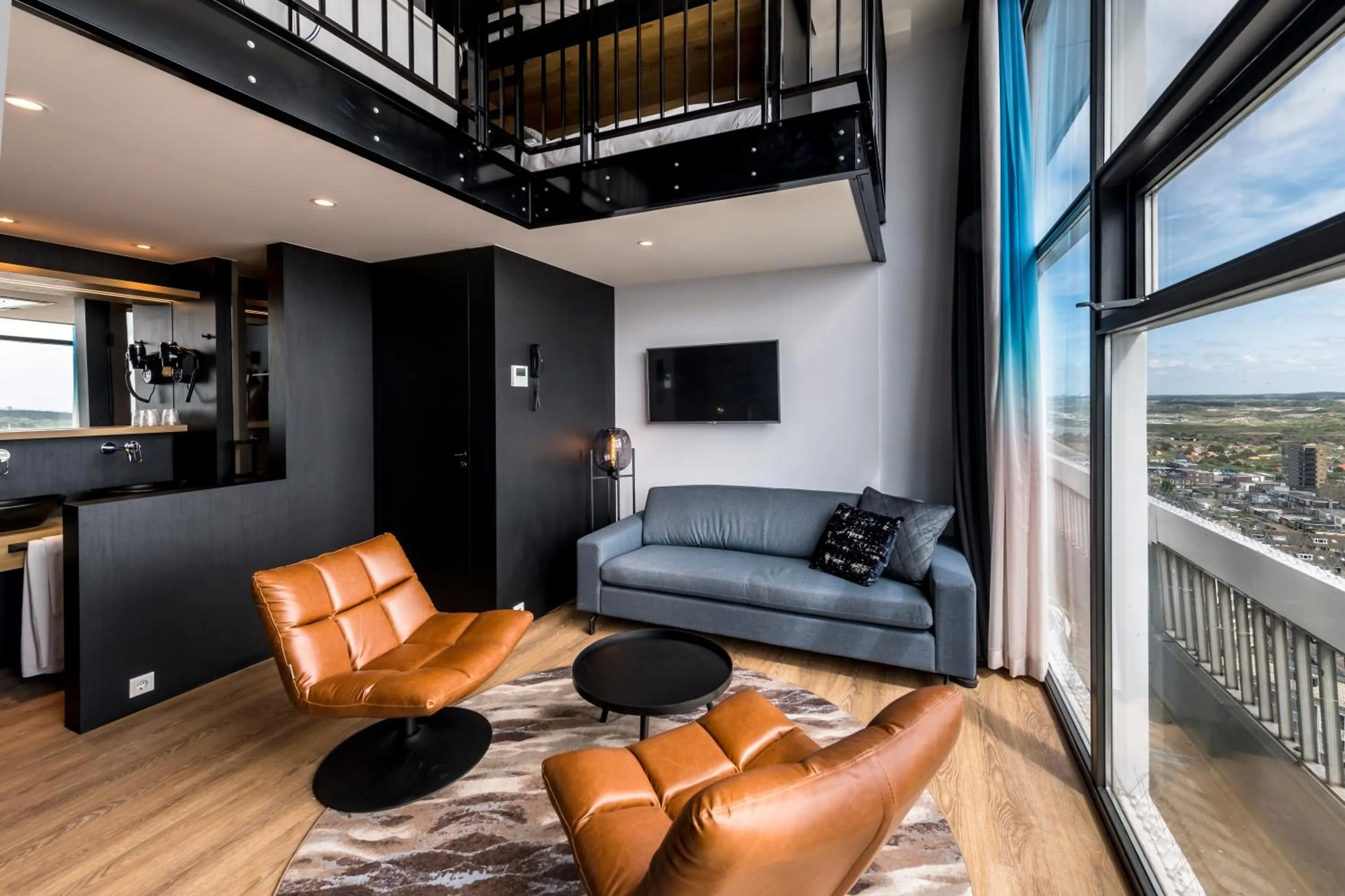 Living room in Palace Hotel Zandvoort