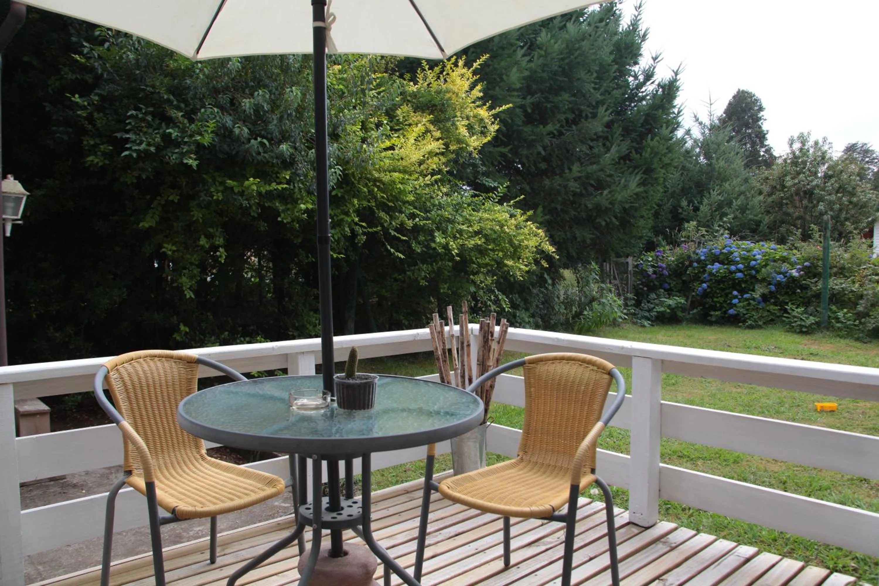 Patio in Merken Bed & Breakfast