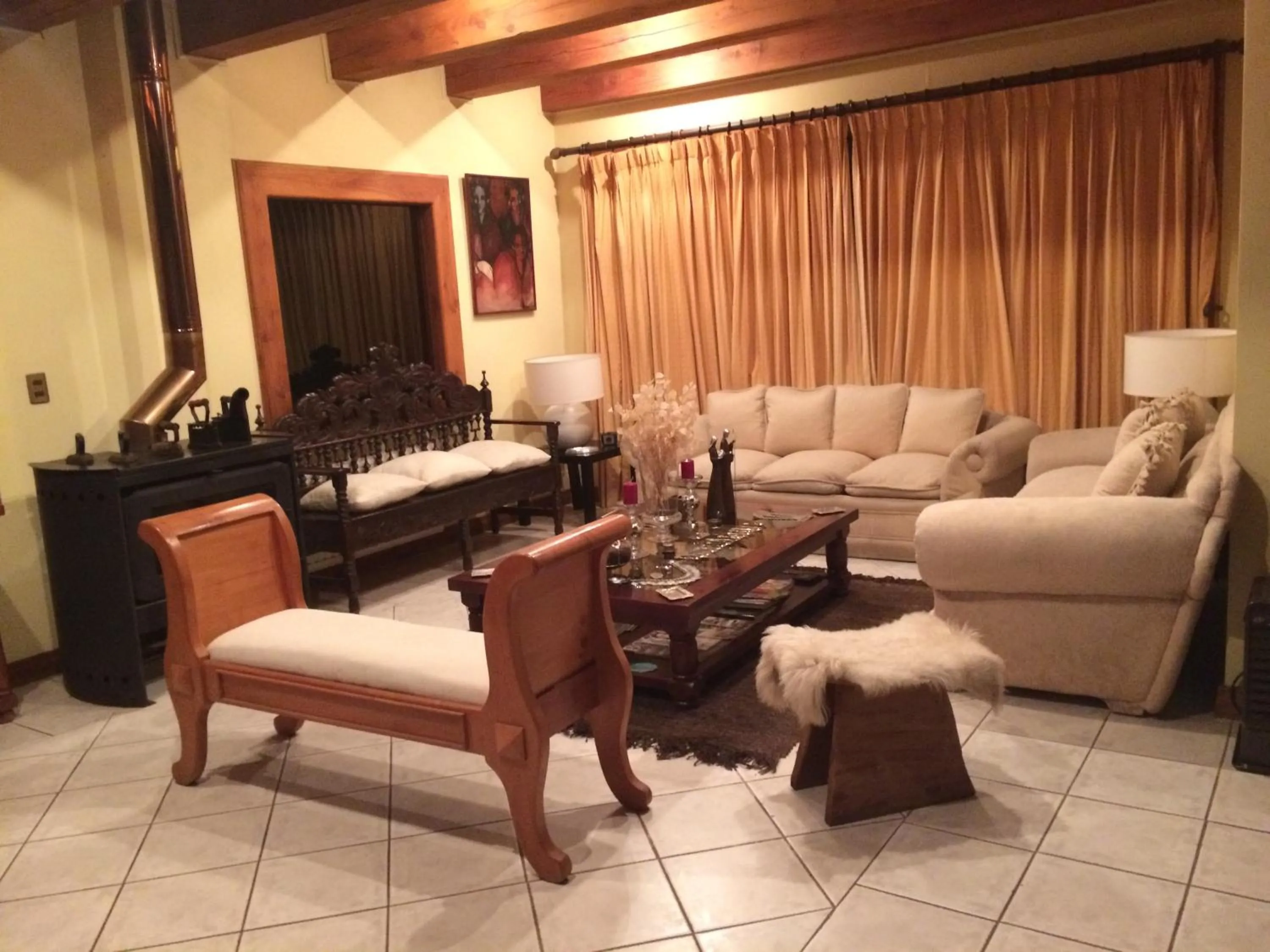 Living room in Merken Bed & Breakfast
