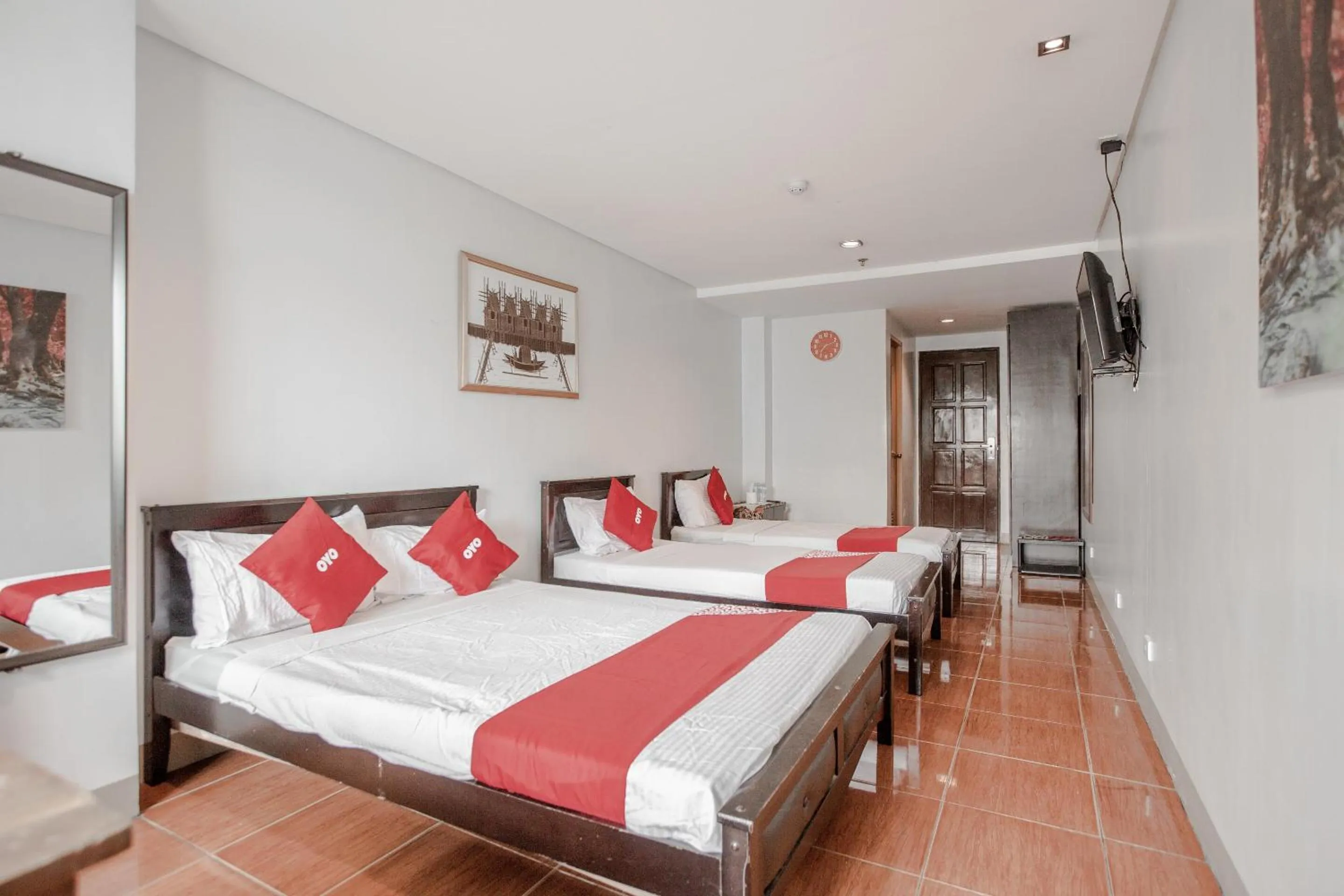 Bedroom, Bed in Super OYO 714 Haeinsa Condotel