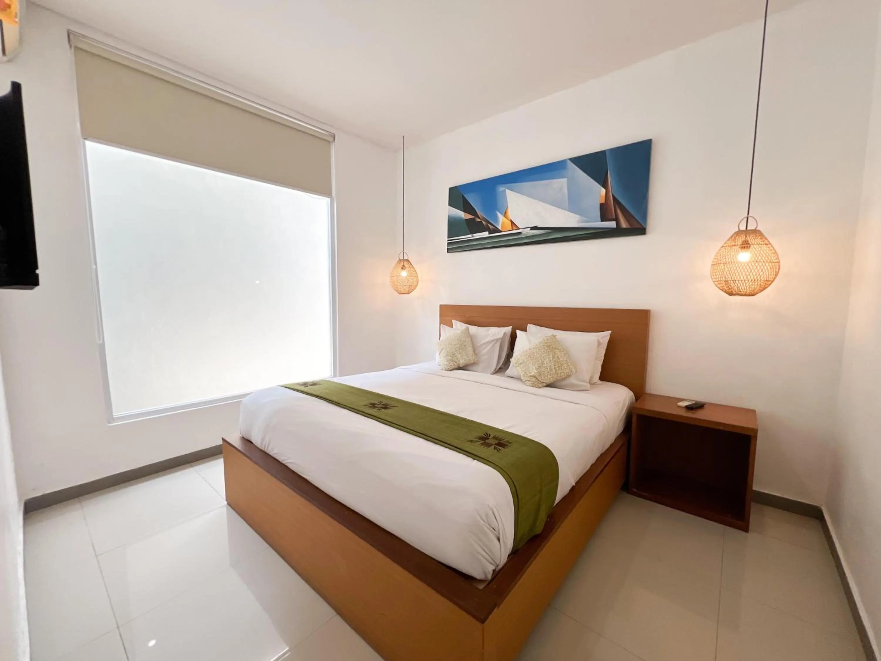 Bed in Apple Suite