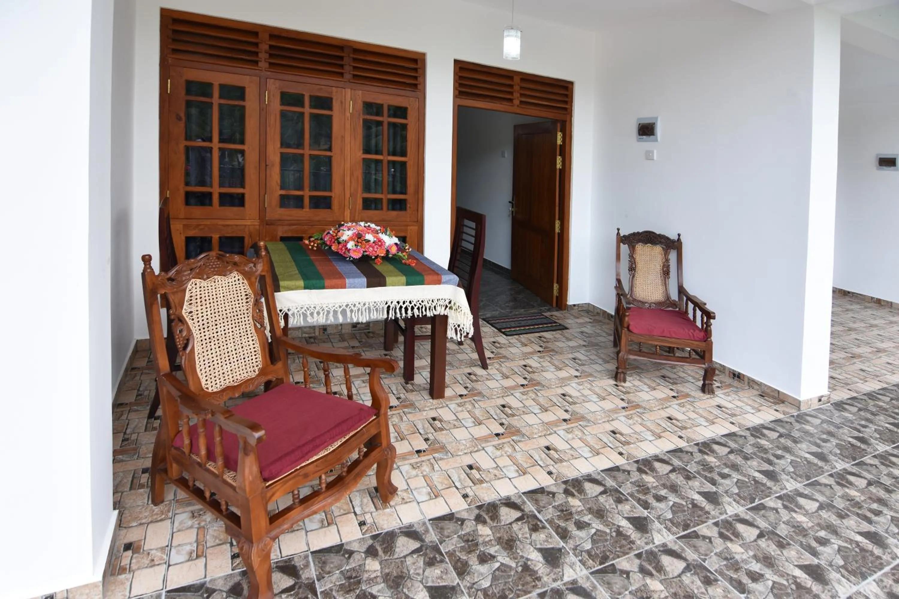 Patio in The Lodge Unawatuna