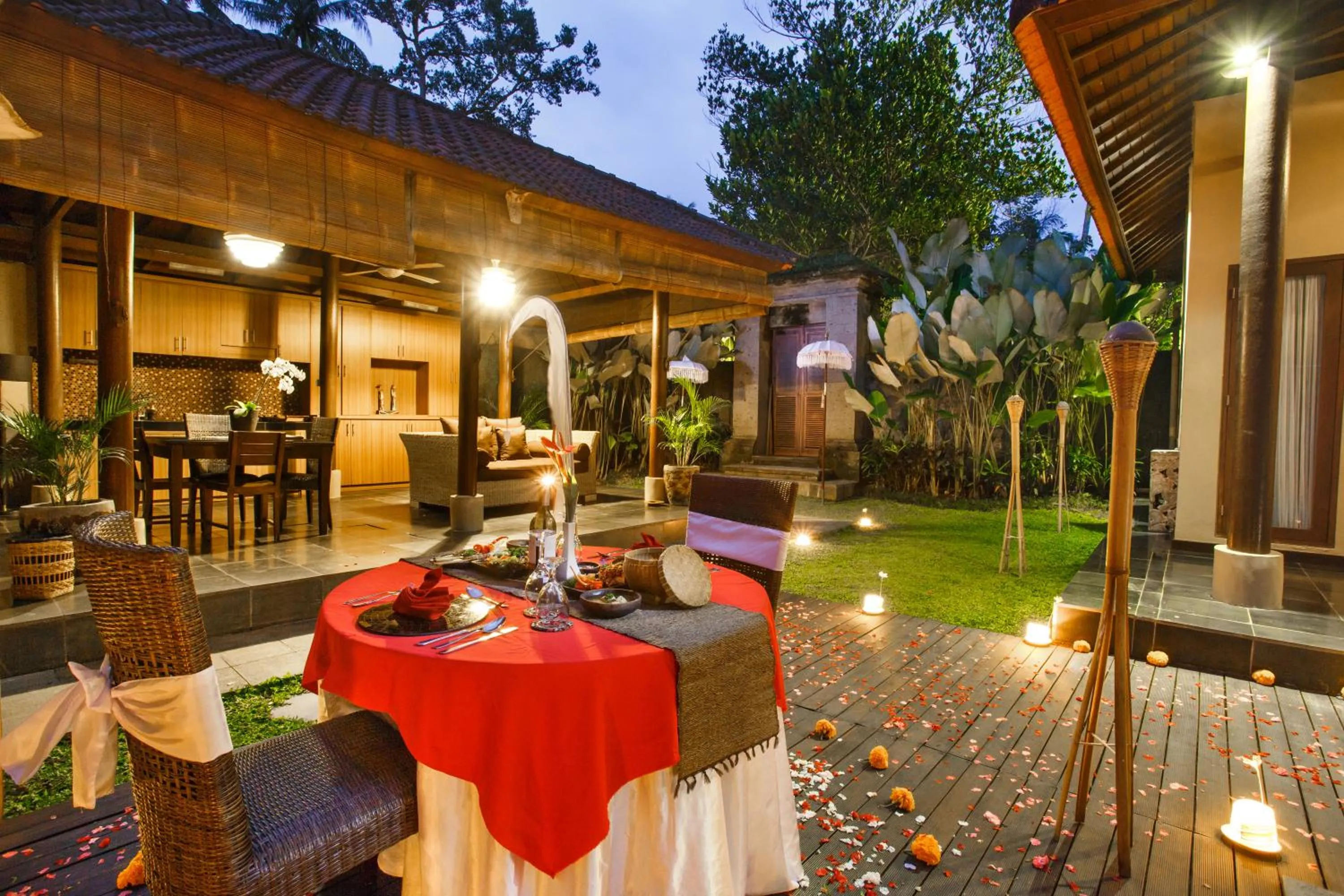 Patio in Ubud Raya Villa