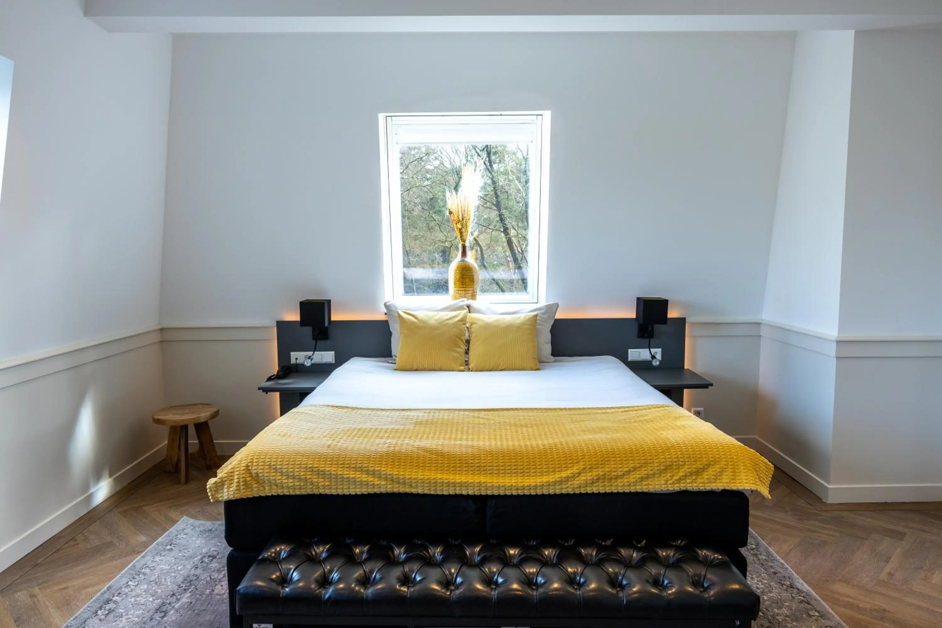 Bed in Parkhotel Mastbosch Breda