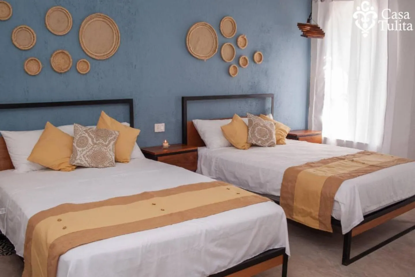 Bed in Casa Tulita Valladolid