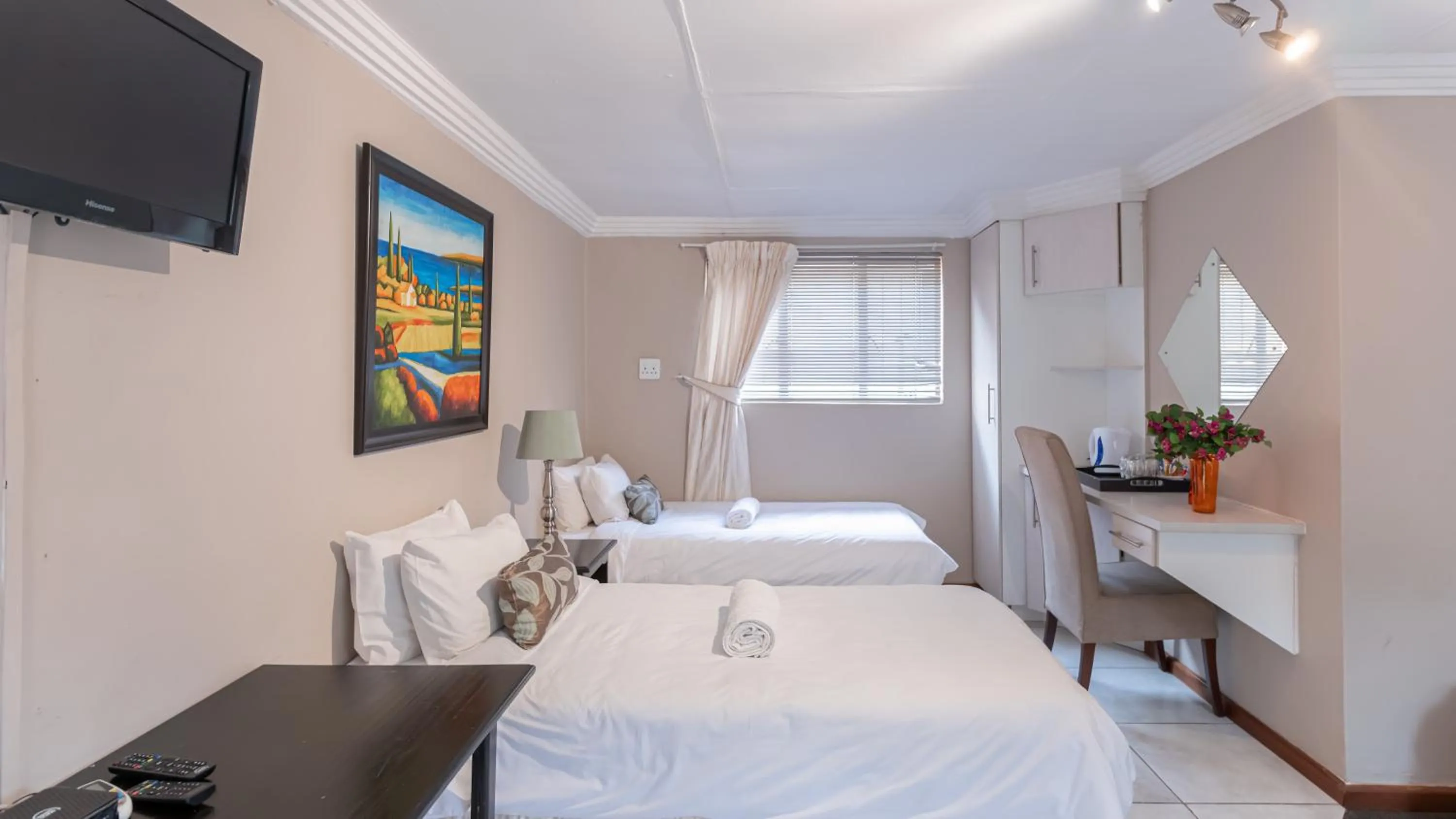 Bed in Villa Africa Boutique Hotel & Spa