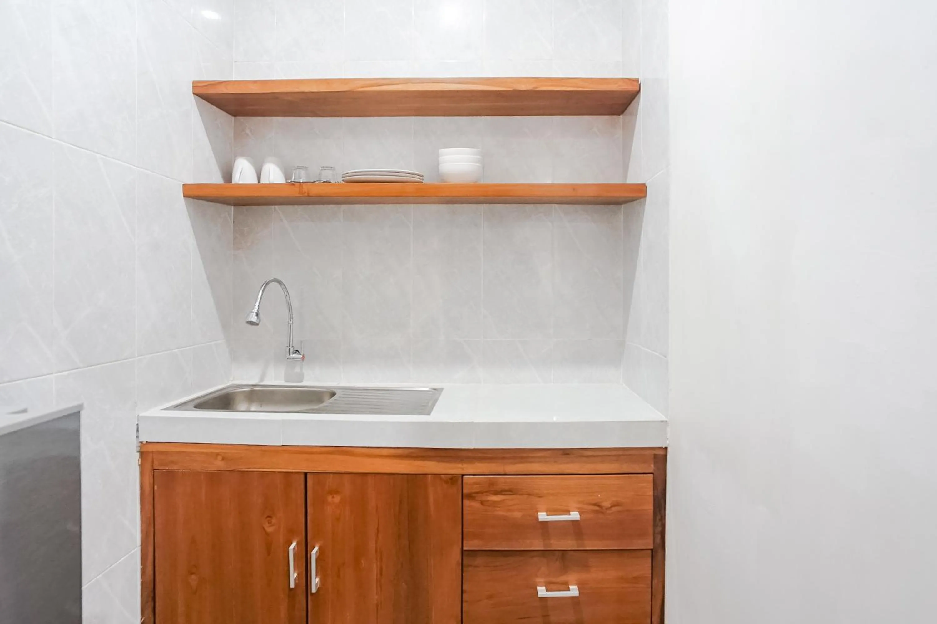 Kitchen or kitchenette in Maisaba Coliving Cempaka