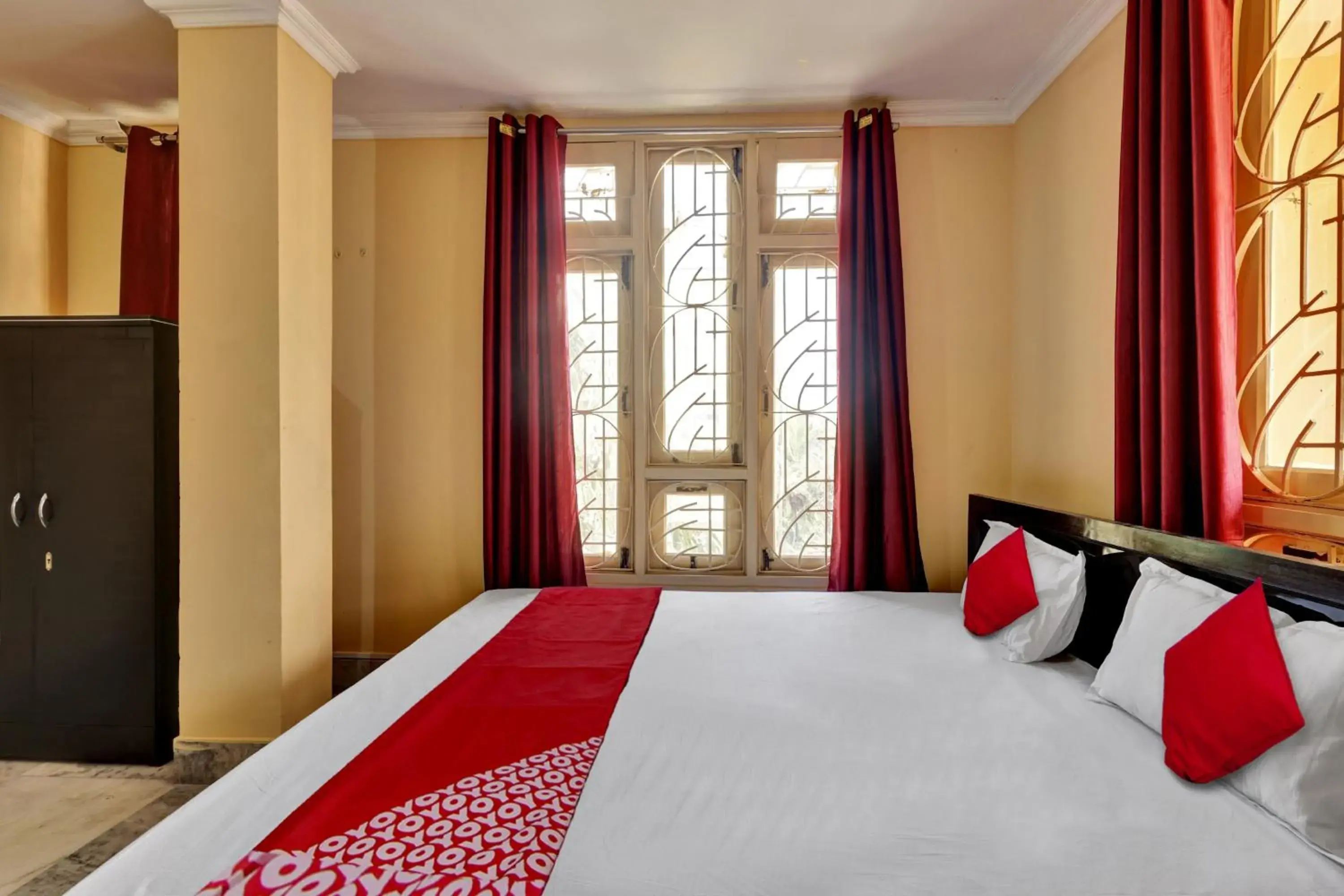 Bedroom, Bed in Hotel O Metro Guest House Bedroom, Bed in Hotel O Metro Guest House