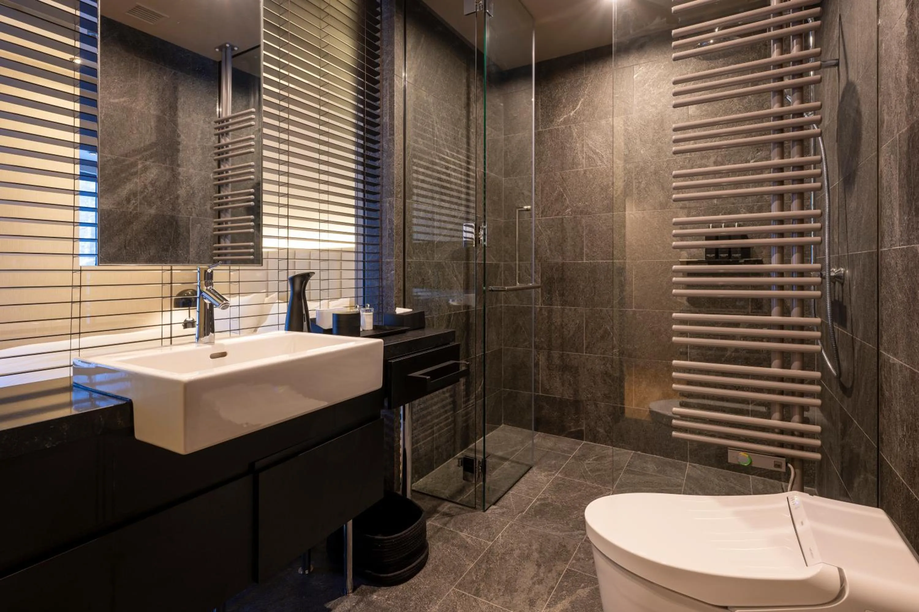 Shower in Tsubasa Chalet at Hanaridge