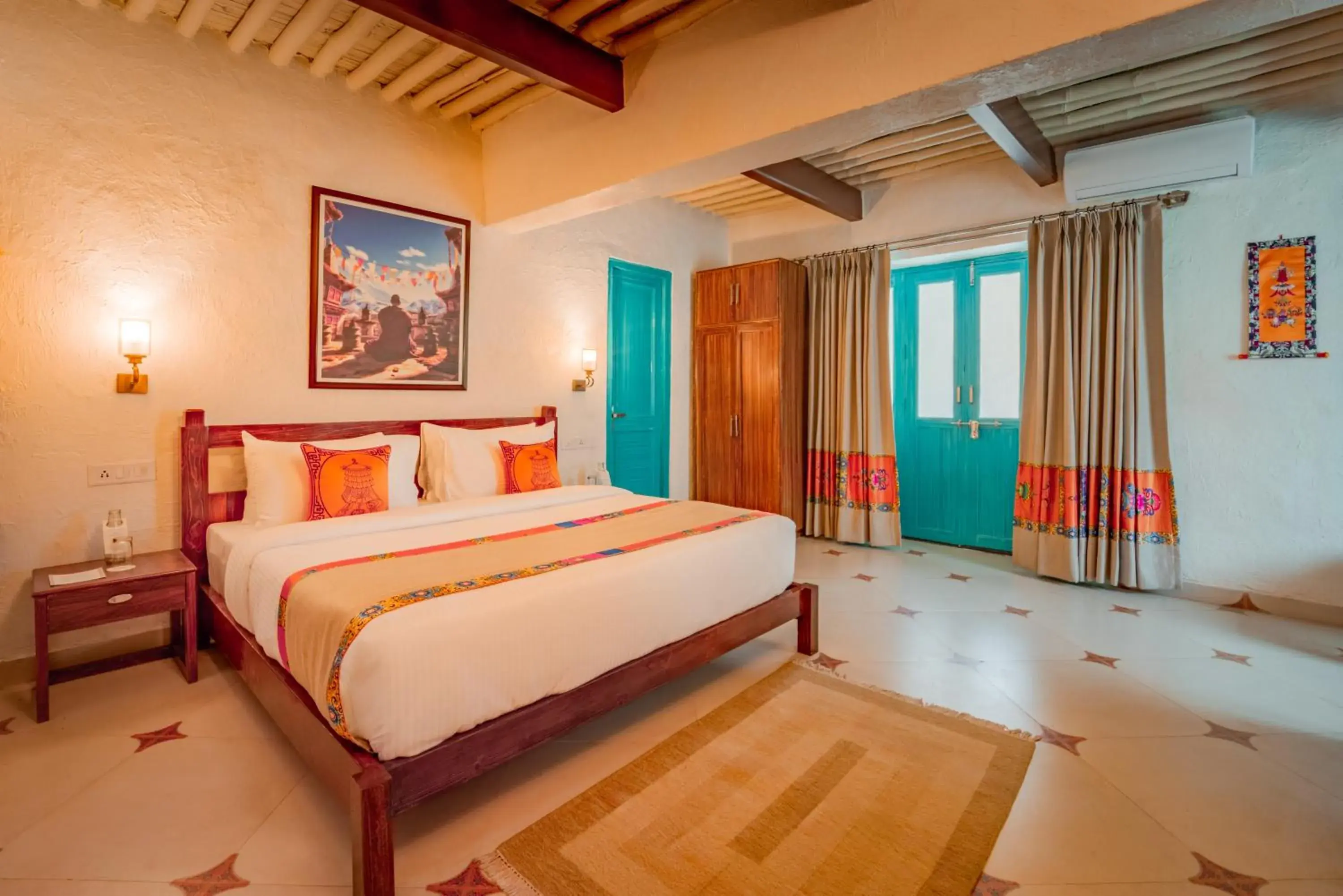 Photo of the whole room, Bed in Tree of Life Birdsong Chalets , Dharamshala Photo of the whole room, Bed in Tree of Life Birdsong Chalets , Dharamshala