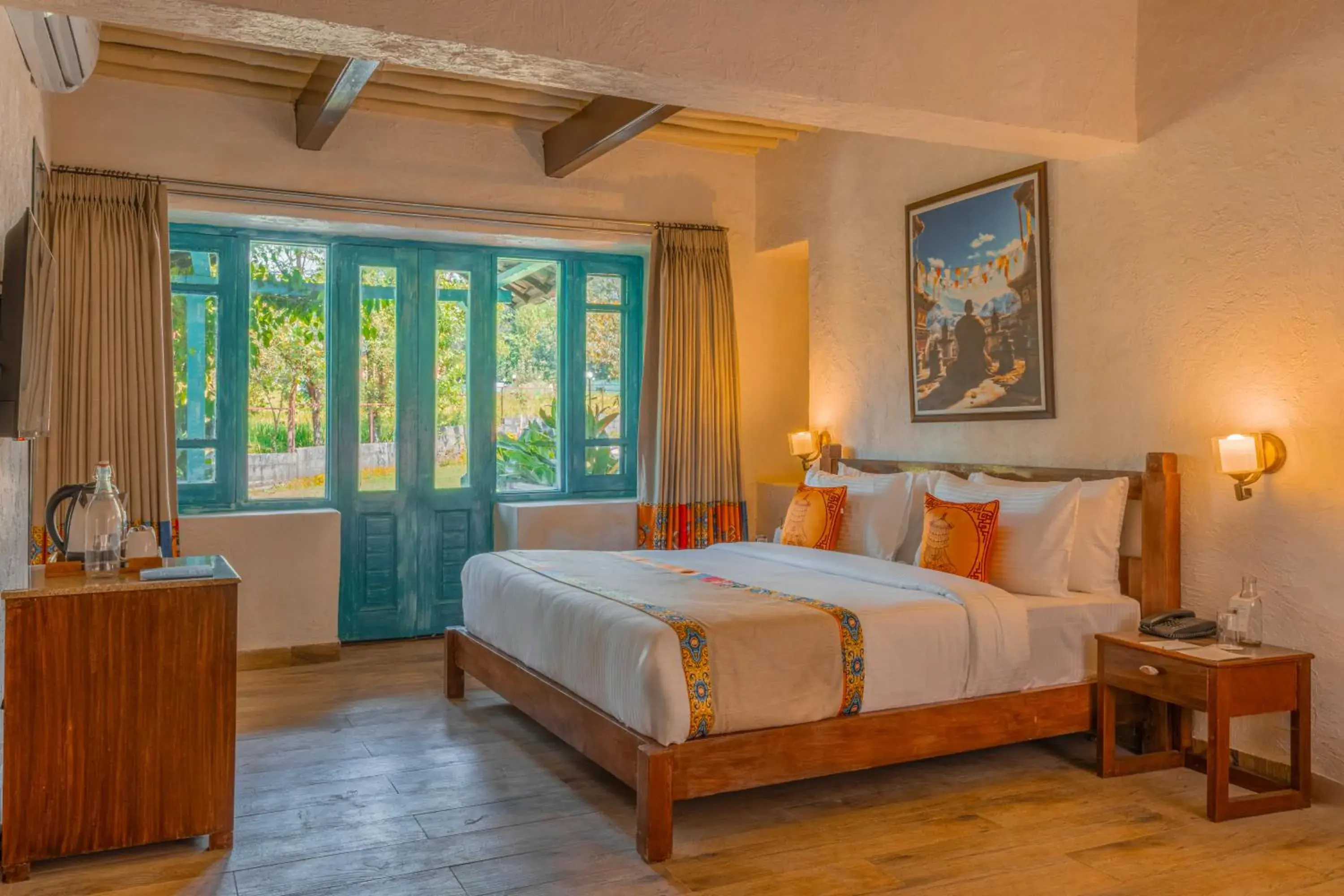 Superior King Room in Tree of Life Birdsong Chalets , Dharamshala Superior King Room in Tree of Life Birdsong Chalets , Dharamshala