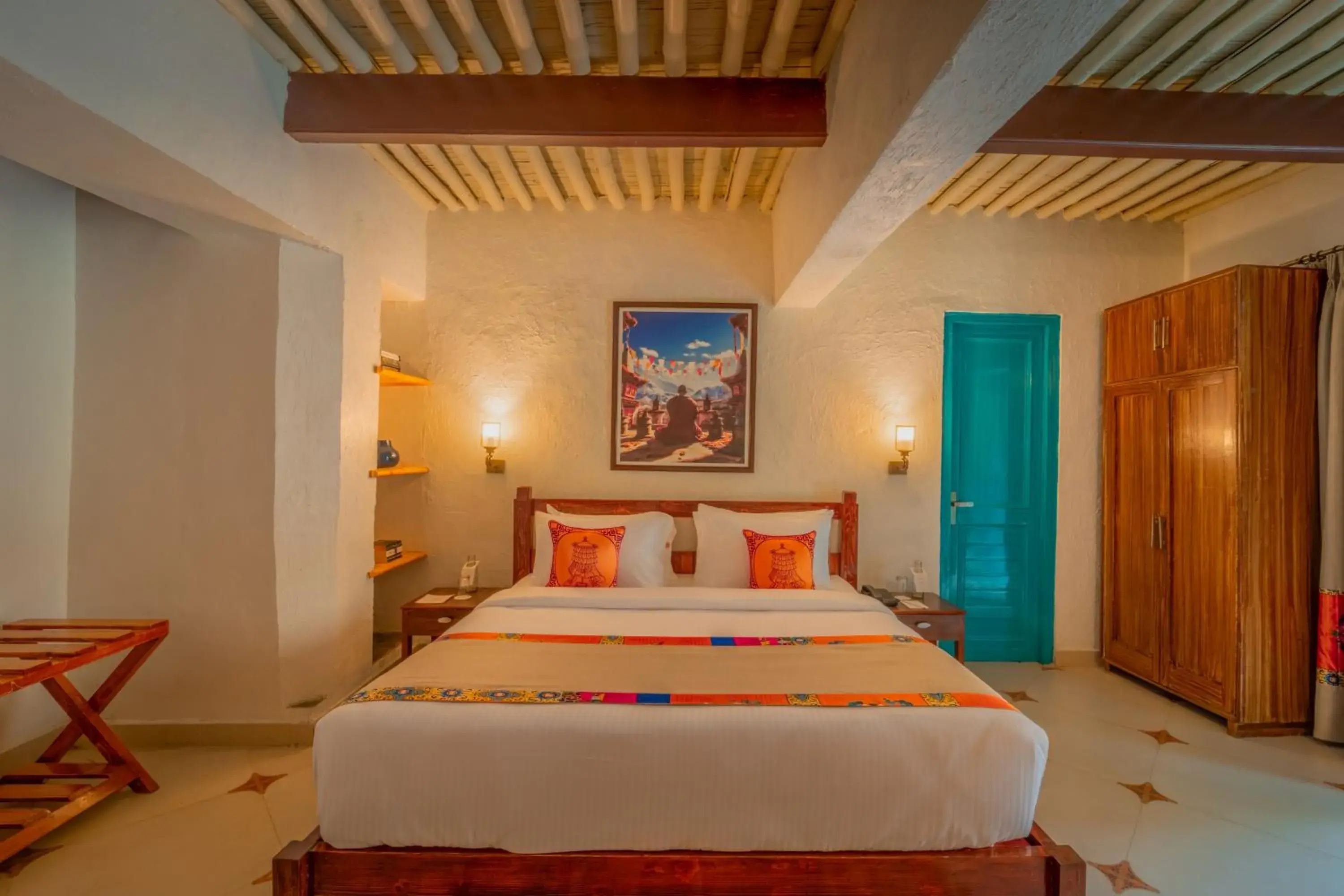 Photo of the whole room, Bed in Tree of Life Birdsong Chalets , Dharamshala Photo of the whole room, Bed in Tree of Life Birdsong Chalets , Dharamshala