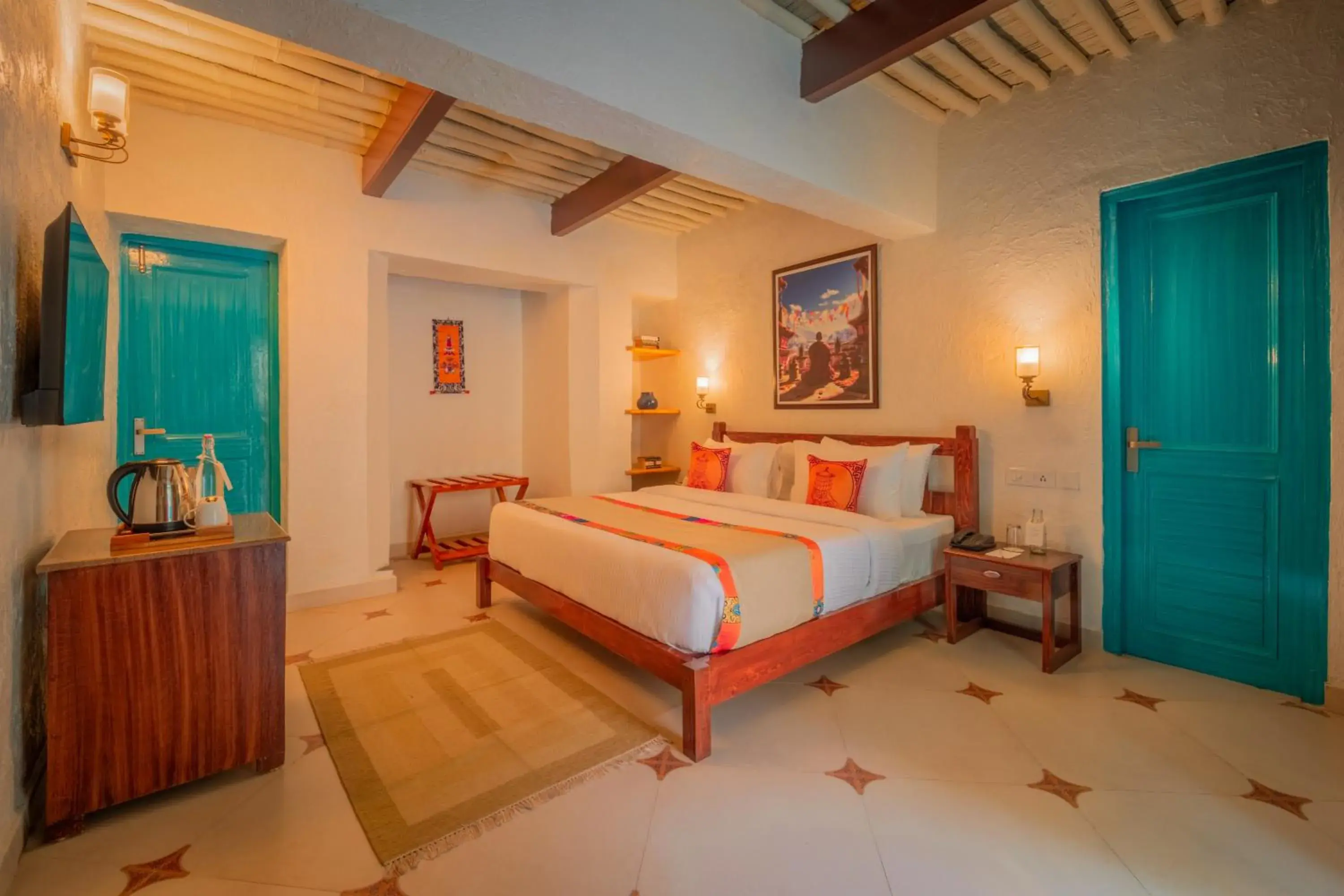 Photo of the whole room, Bed in Tree of Life Birdsong Chalets , Dharamshala Photo of the whole room, Bed in Tree of Life Birdsong Chalets , Dharamshala