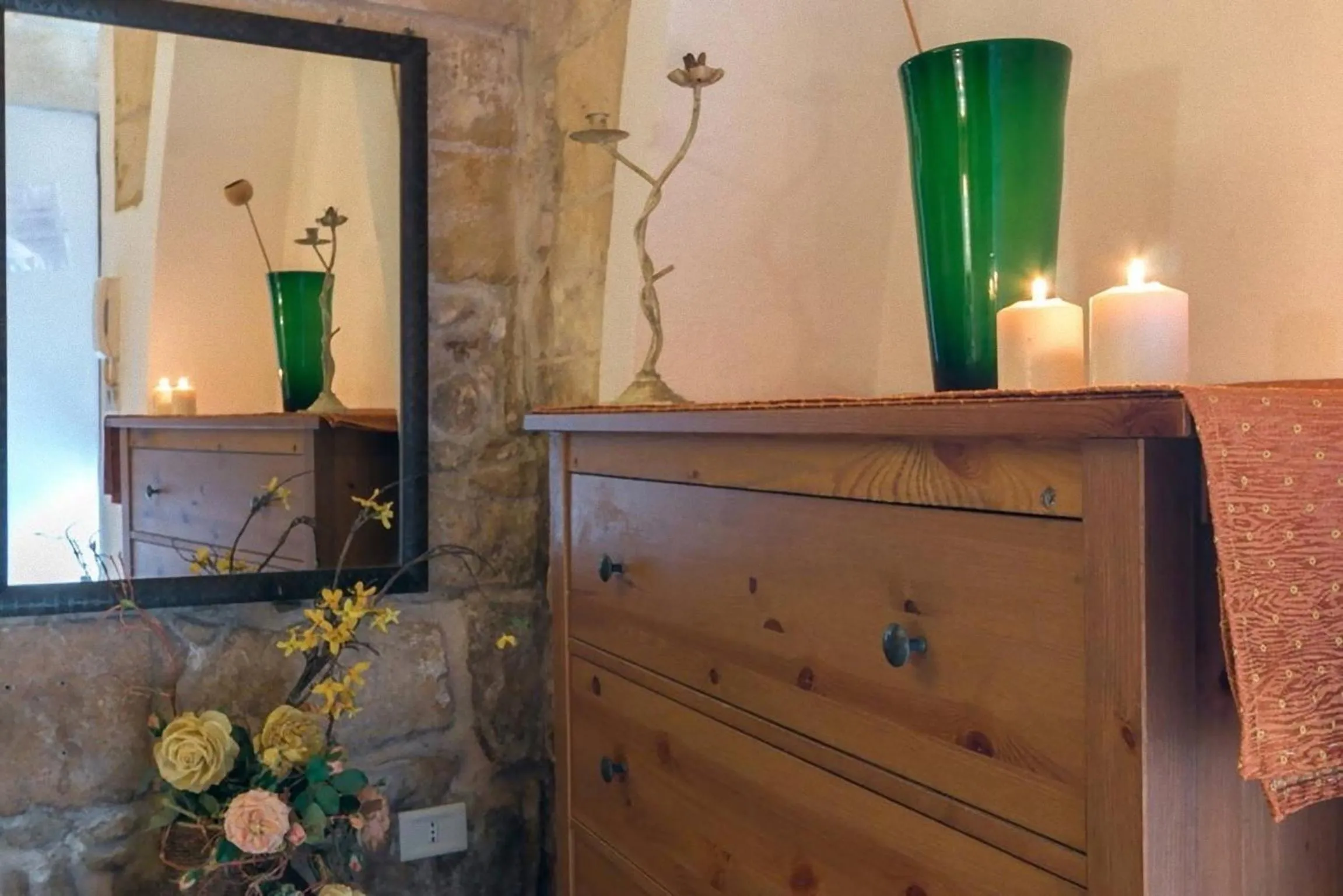 Decorative detail in B&B Demetra Appartamenti