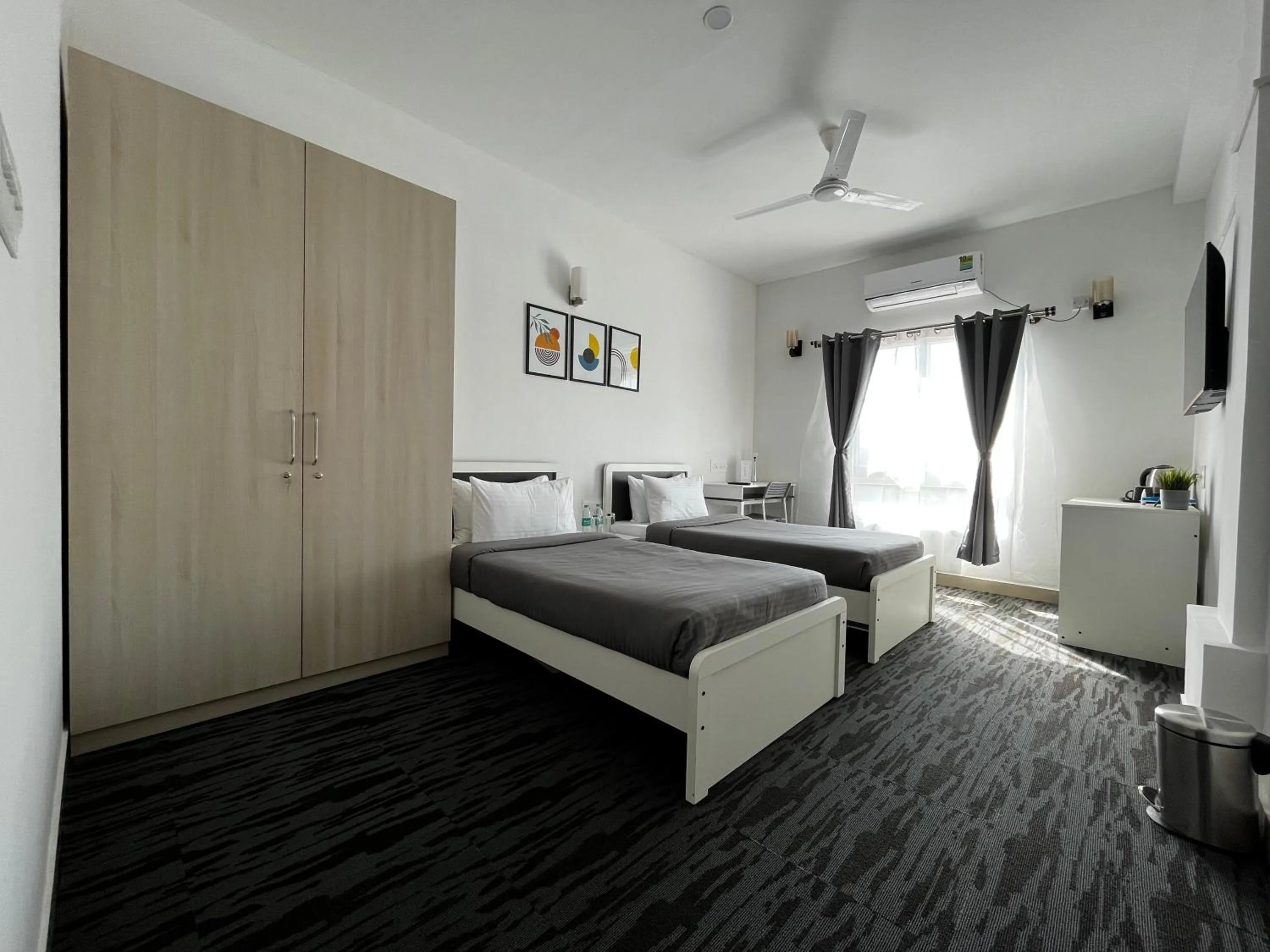 Bed in Hotel Z Triloha