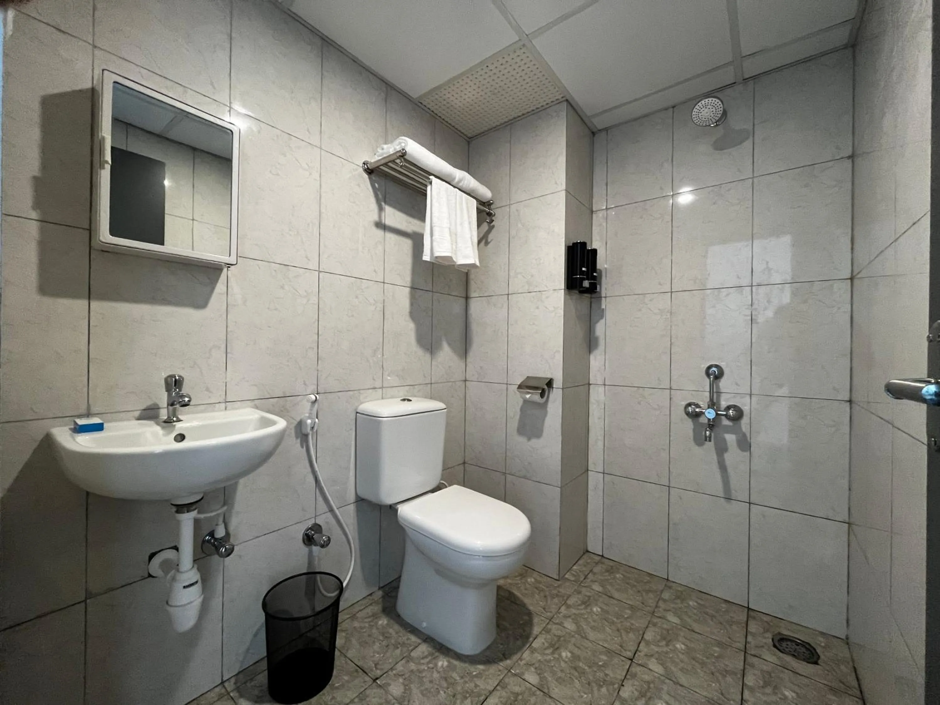 Shower in Hotel Z Triloha