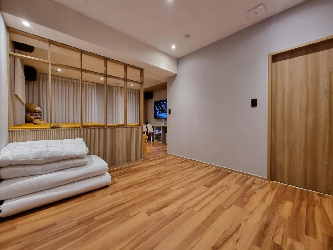 Property building, Bed in The Van Stay