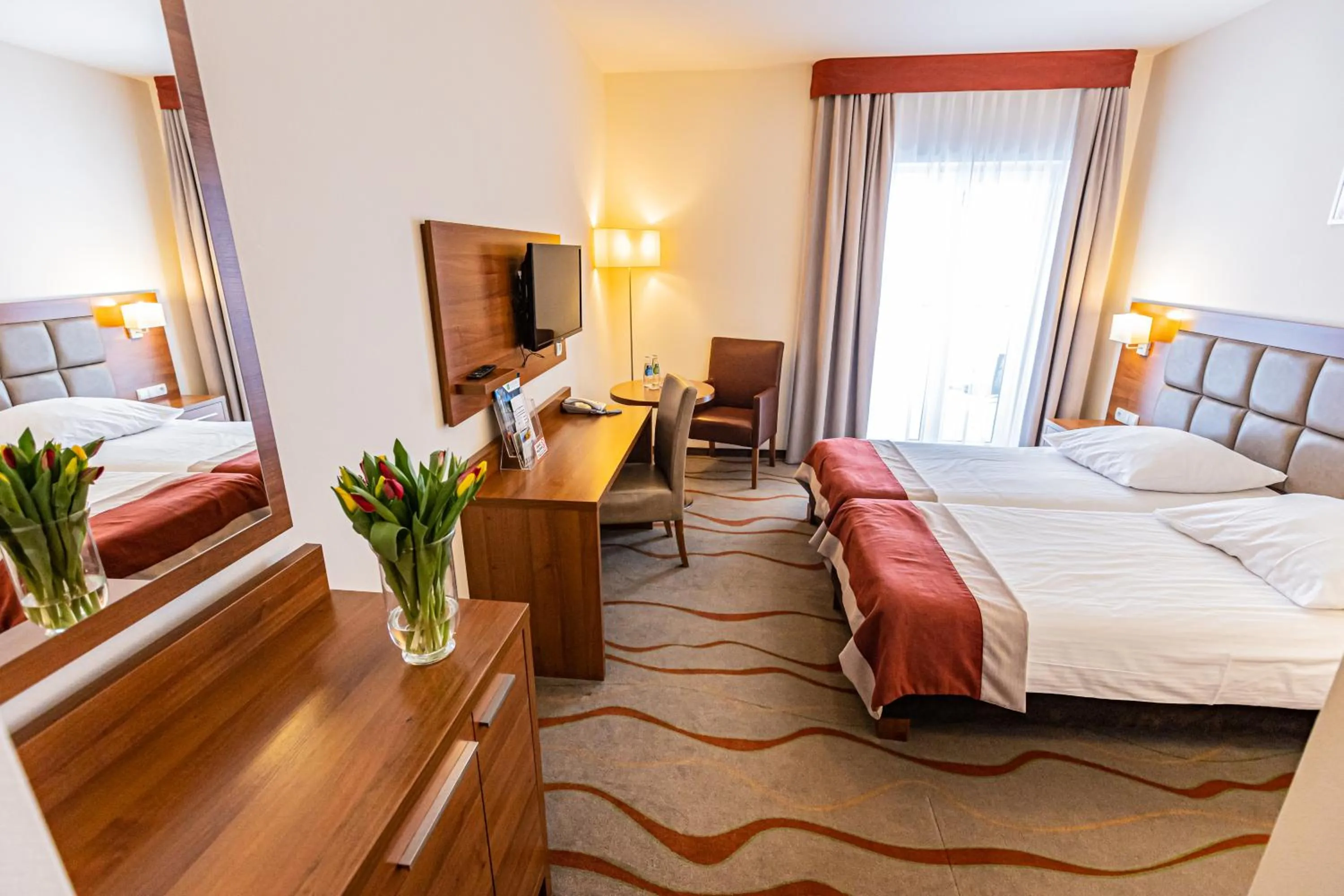 Photo of the whole room, Bed in Hotel Olivia Medical SPA