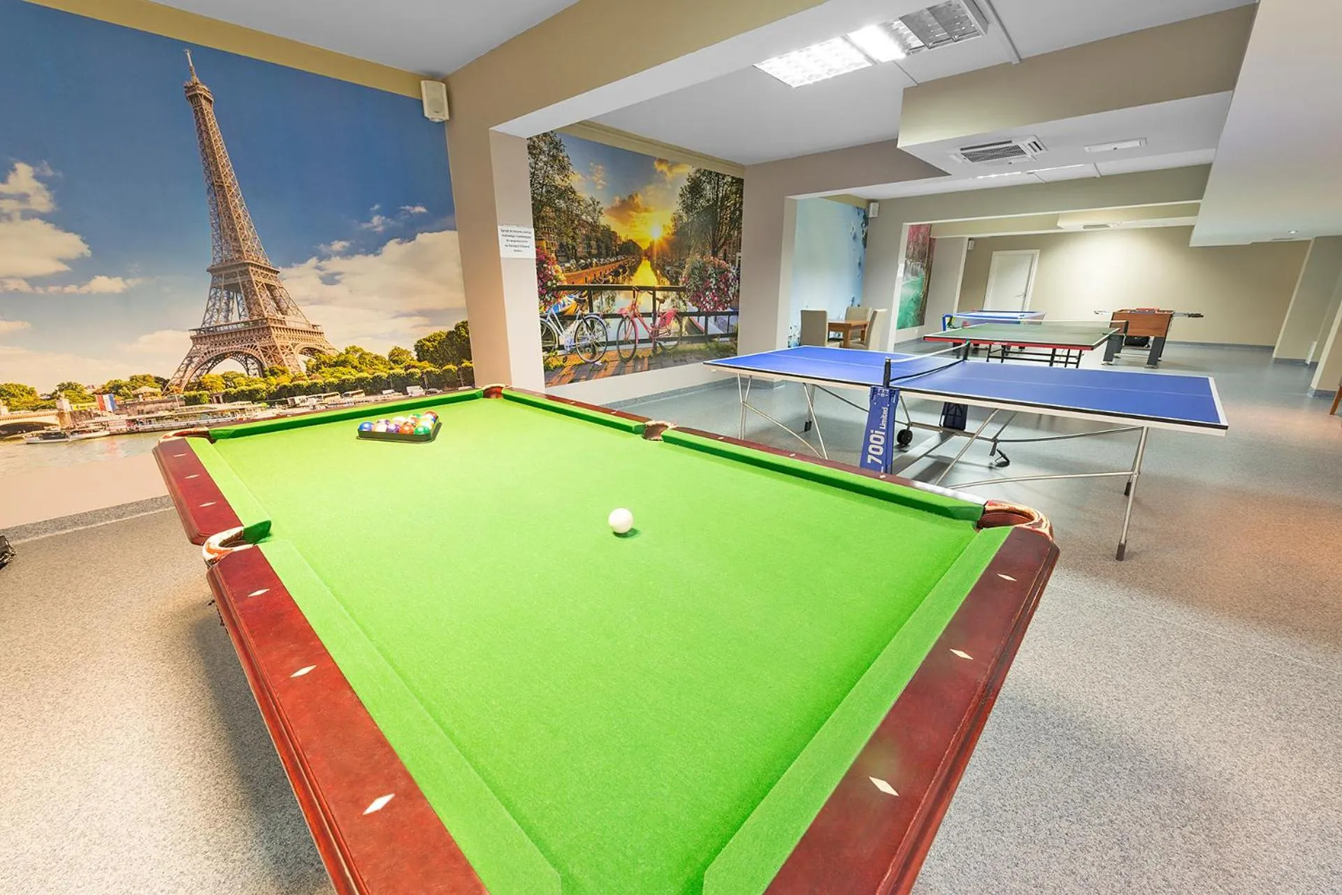 Game Room in Hotel Olivia Medical SPA