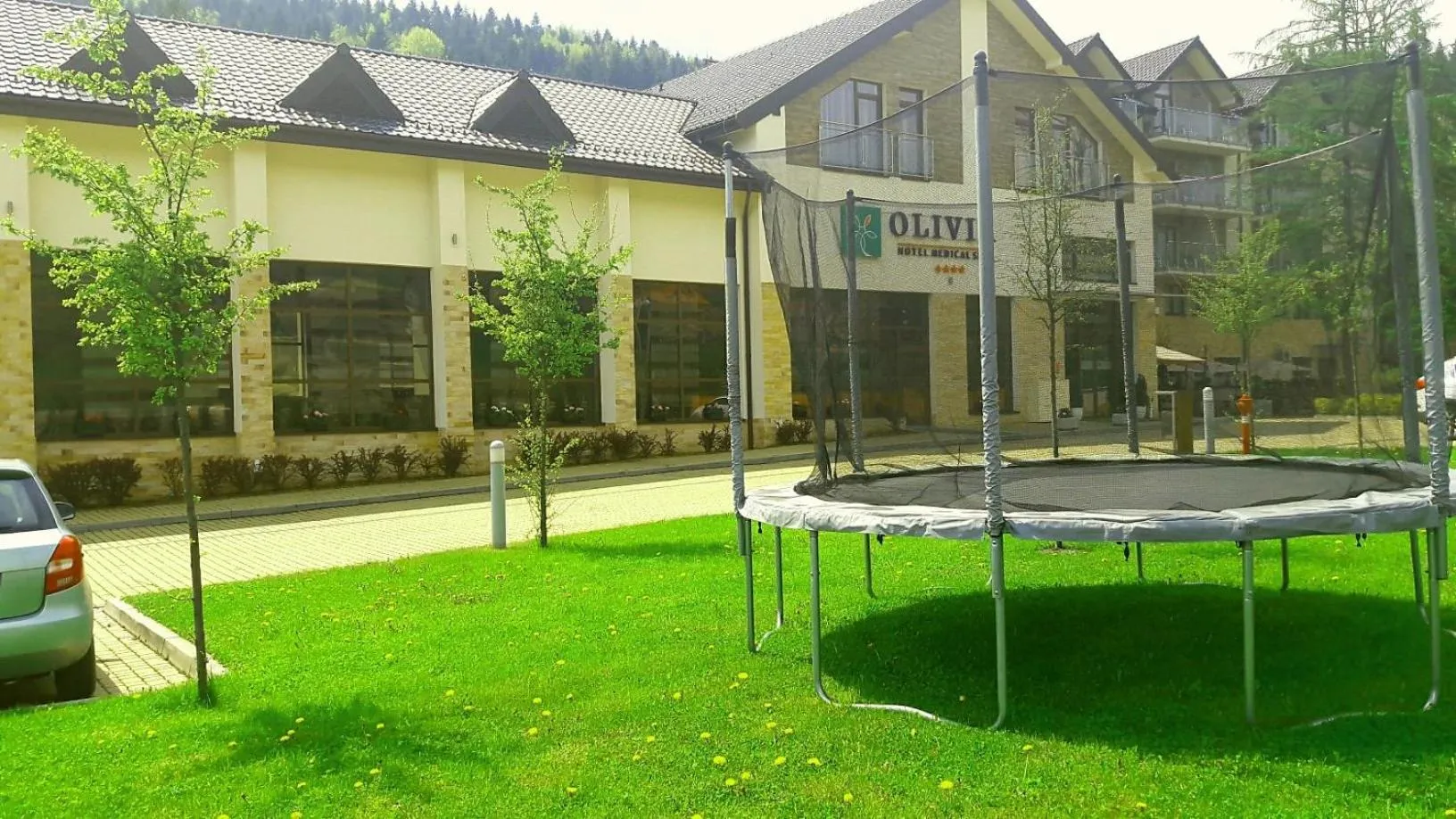 Garden view in Hotel Olivia Medical SPA