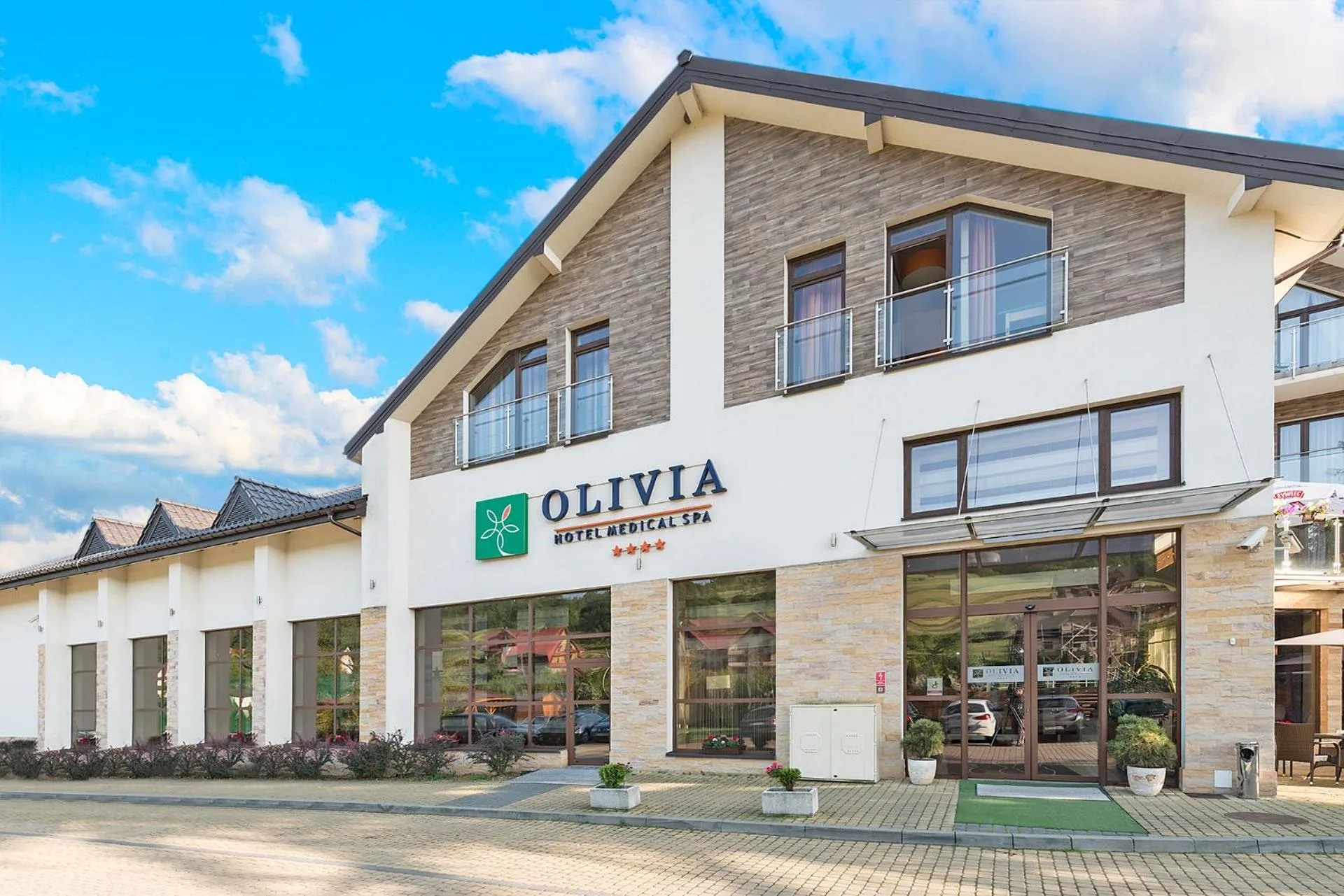 Property building in Hotel Olivia Medical SPA