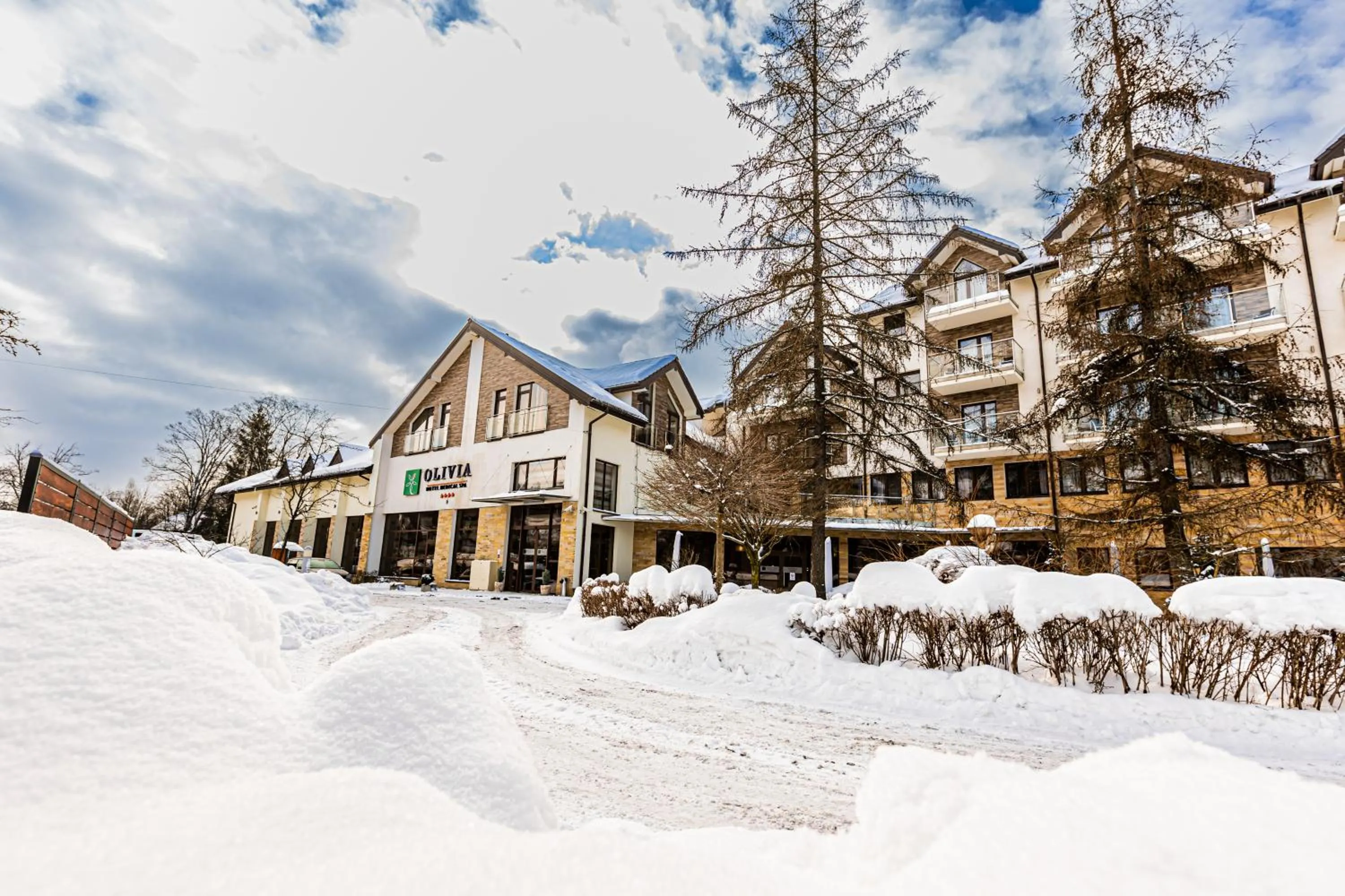 Property building in Hotel Olivia Medical SPA
