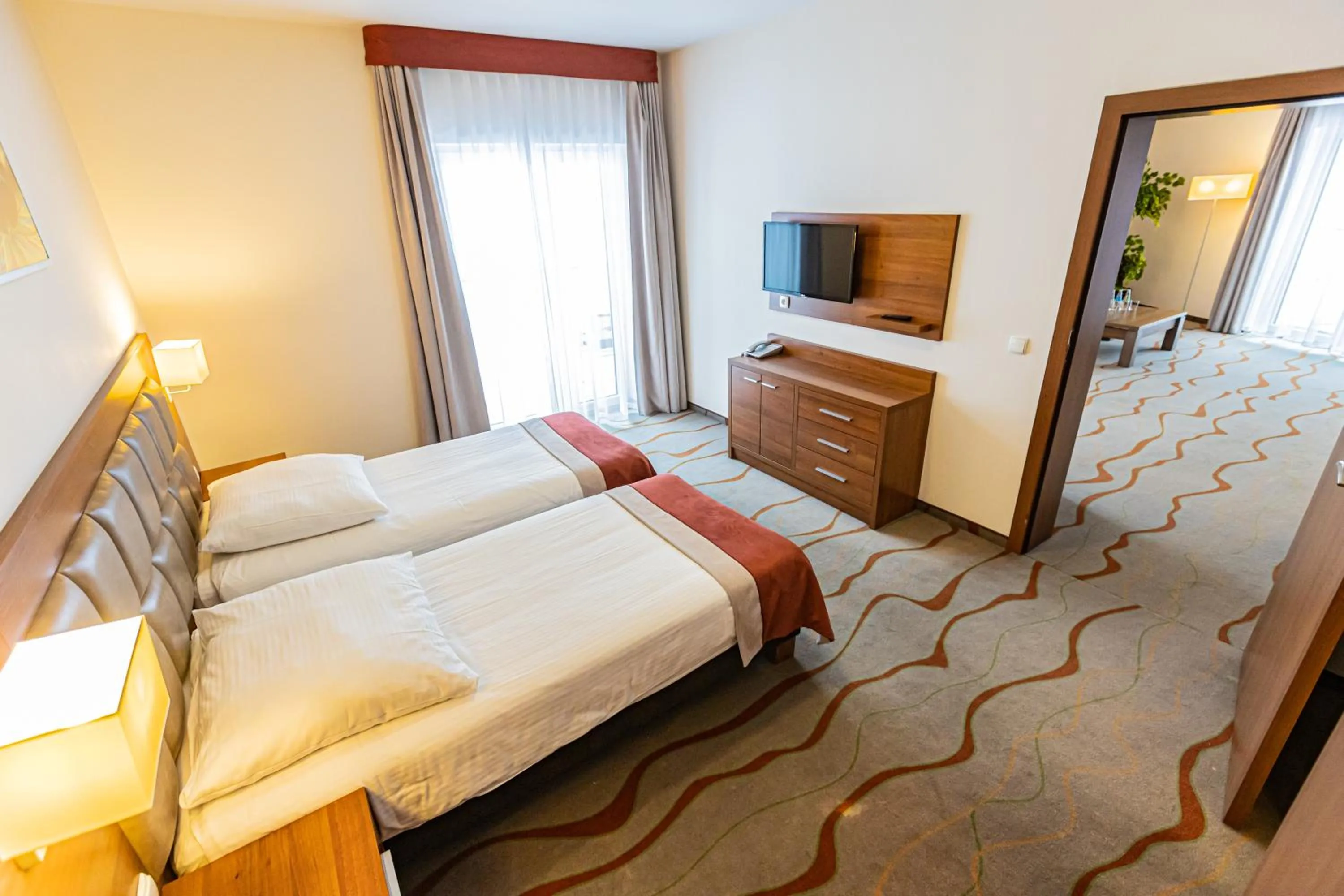 Photo of the whole room, Bed in Hotel Olivia Medical SPA