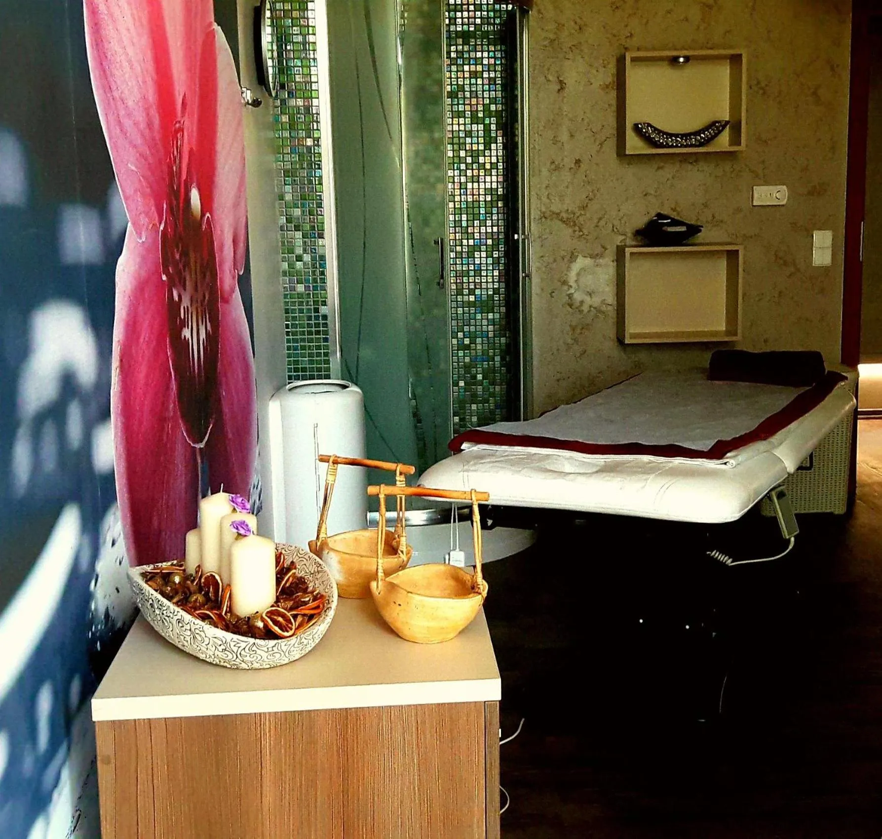 Spa and wellness centre/facilities, Bed in Hotel Olivia Medical SPA