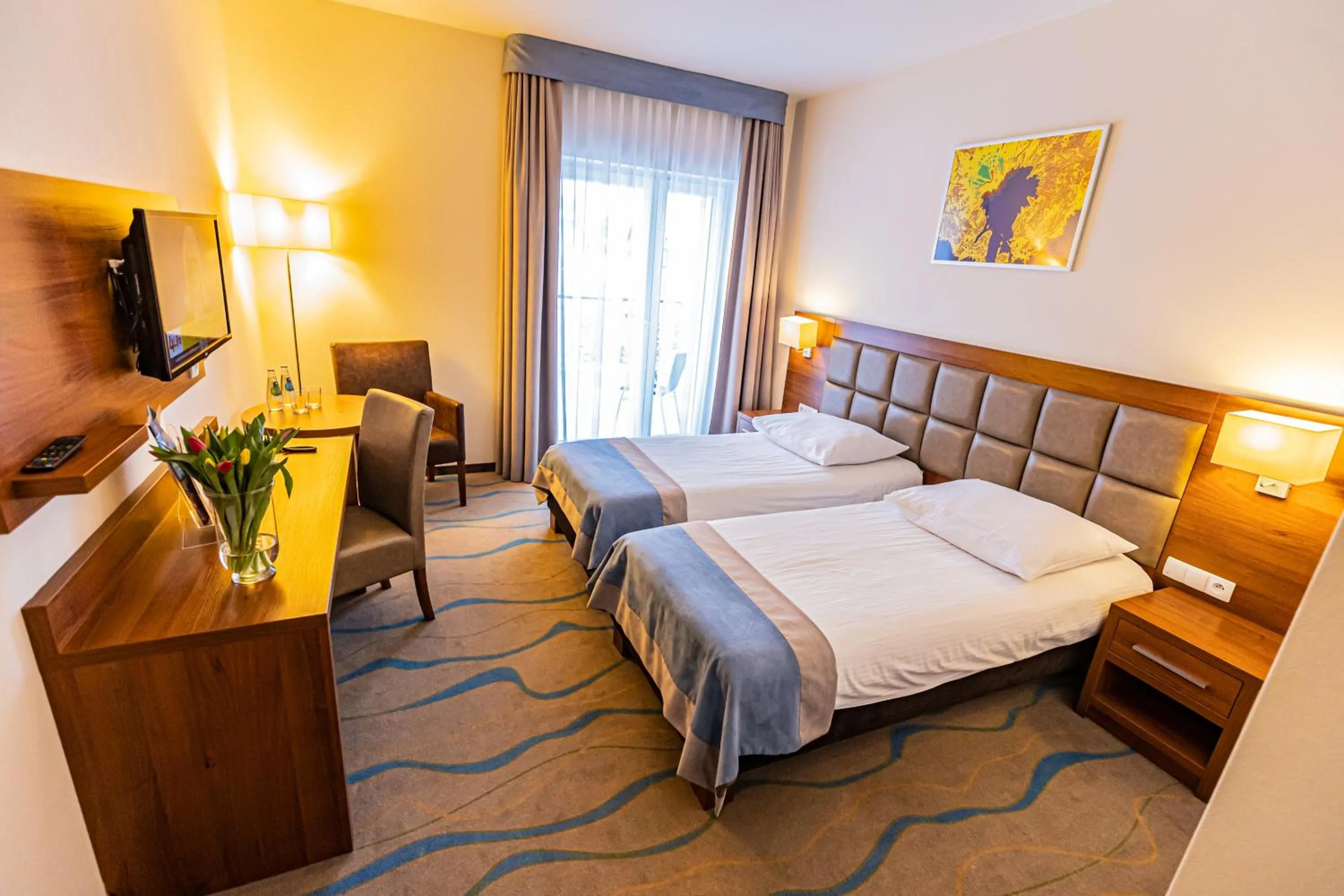 Photo of the whole room, Bed in Hotel Olivia Medical SPA