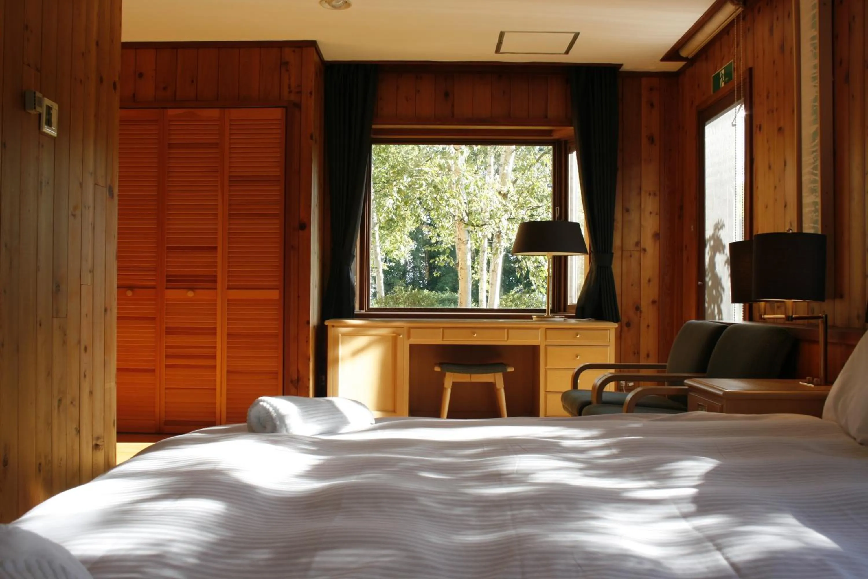 Bedroom, Bed in Lakehouse At Toyako