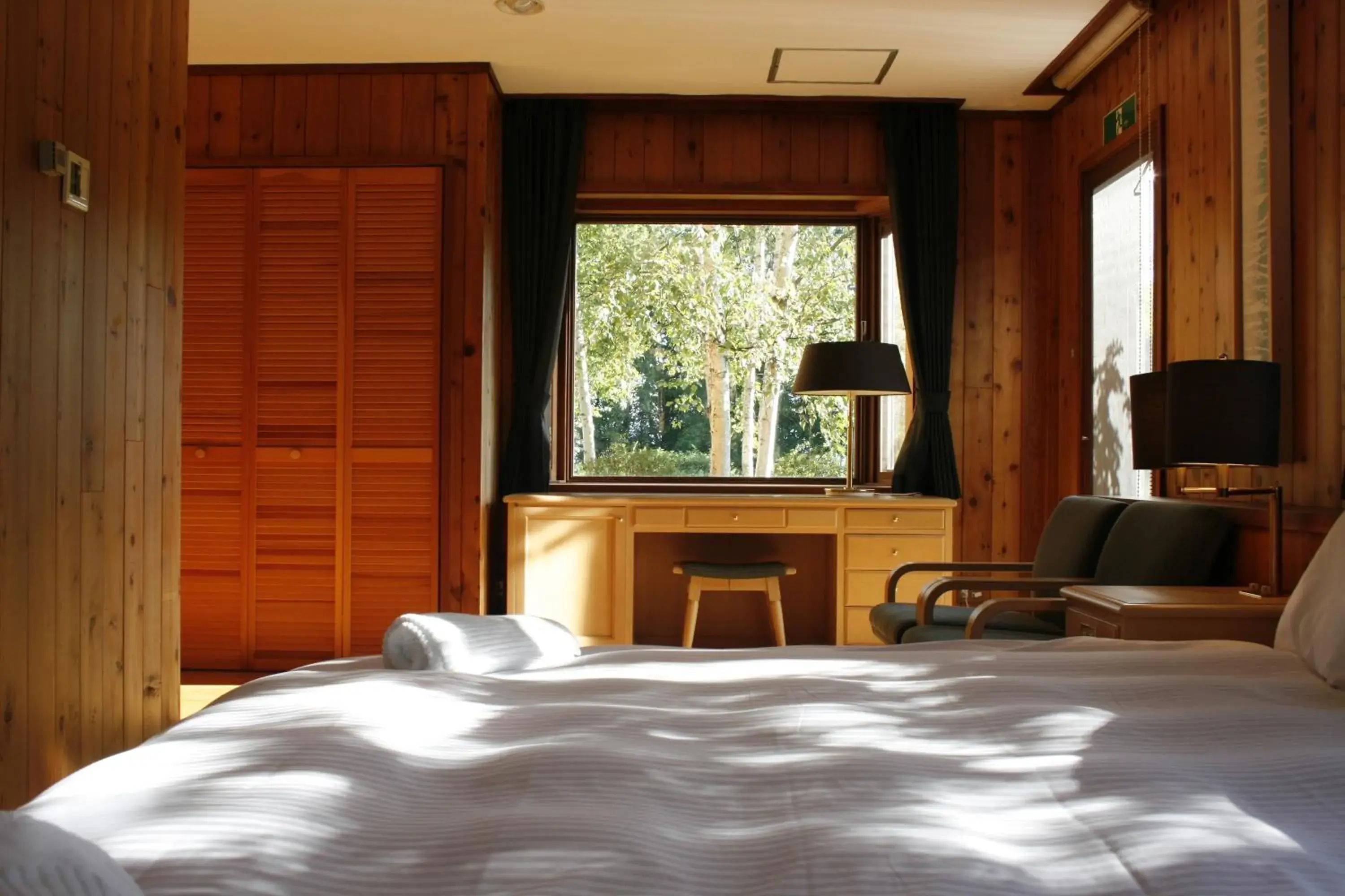 Bedroom, Bed in Lakehouse At Toyako Bedroom, Bed in Lakehouse At Toyako