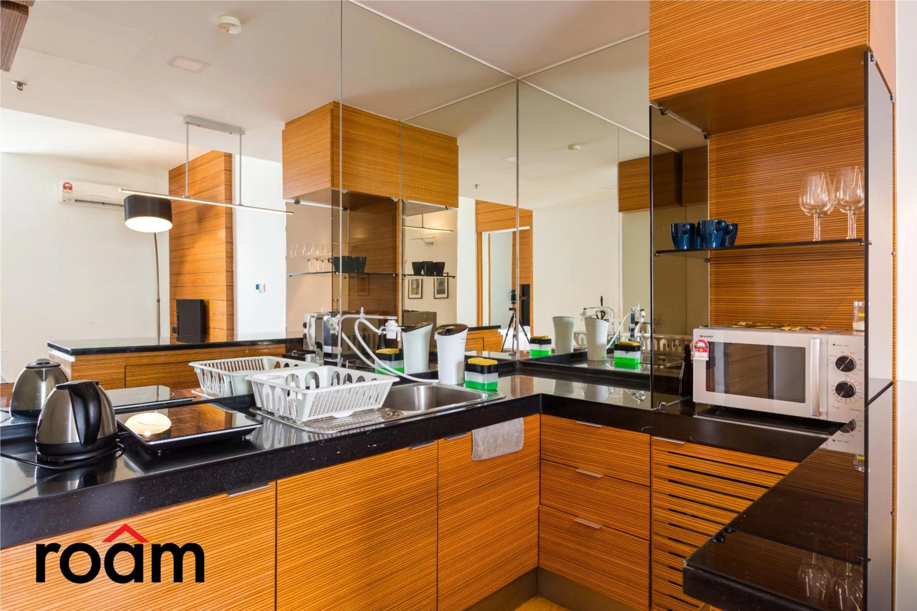 Kitchen or kitchenette in Dua Sentral KL Sentral