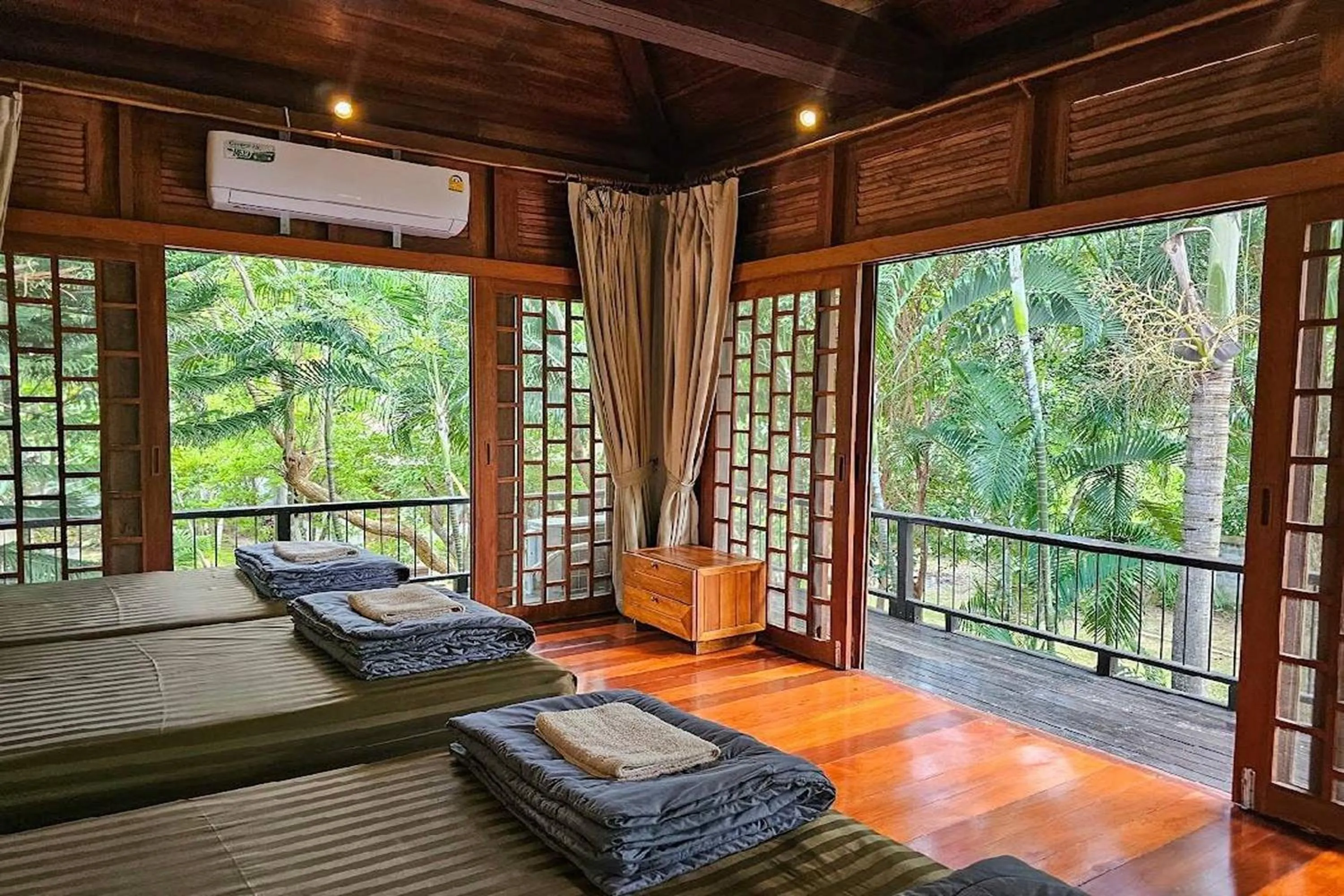 Living room in SS pool villa hills