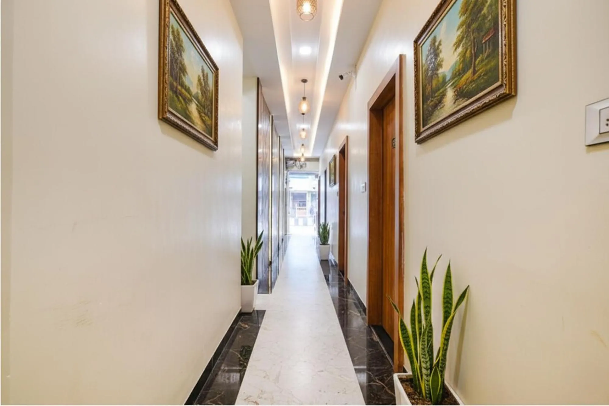 Lobby or reception in FabHotel Orbit Homestay